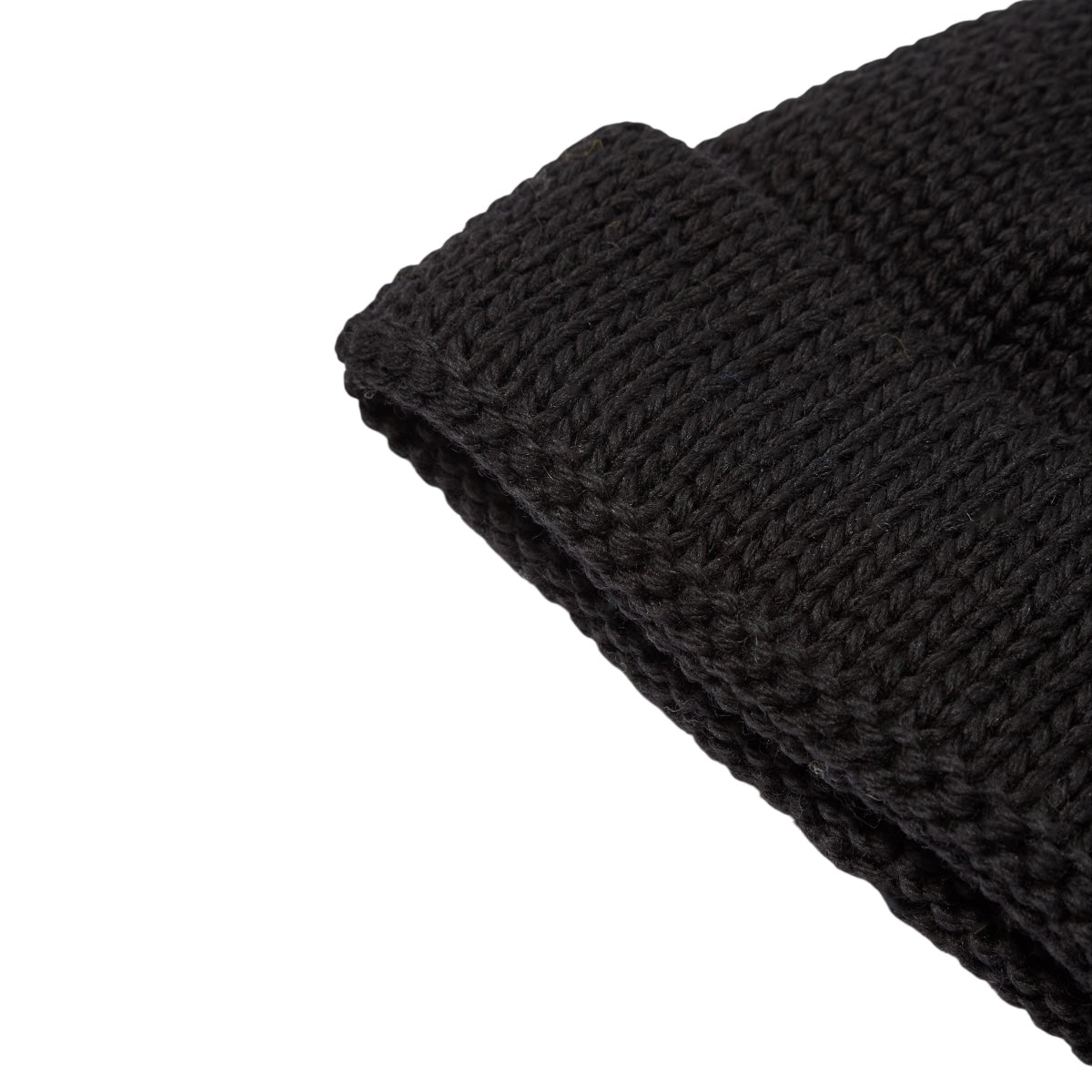 Universal Works Short Watch Cap British Wool black