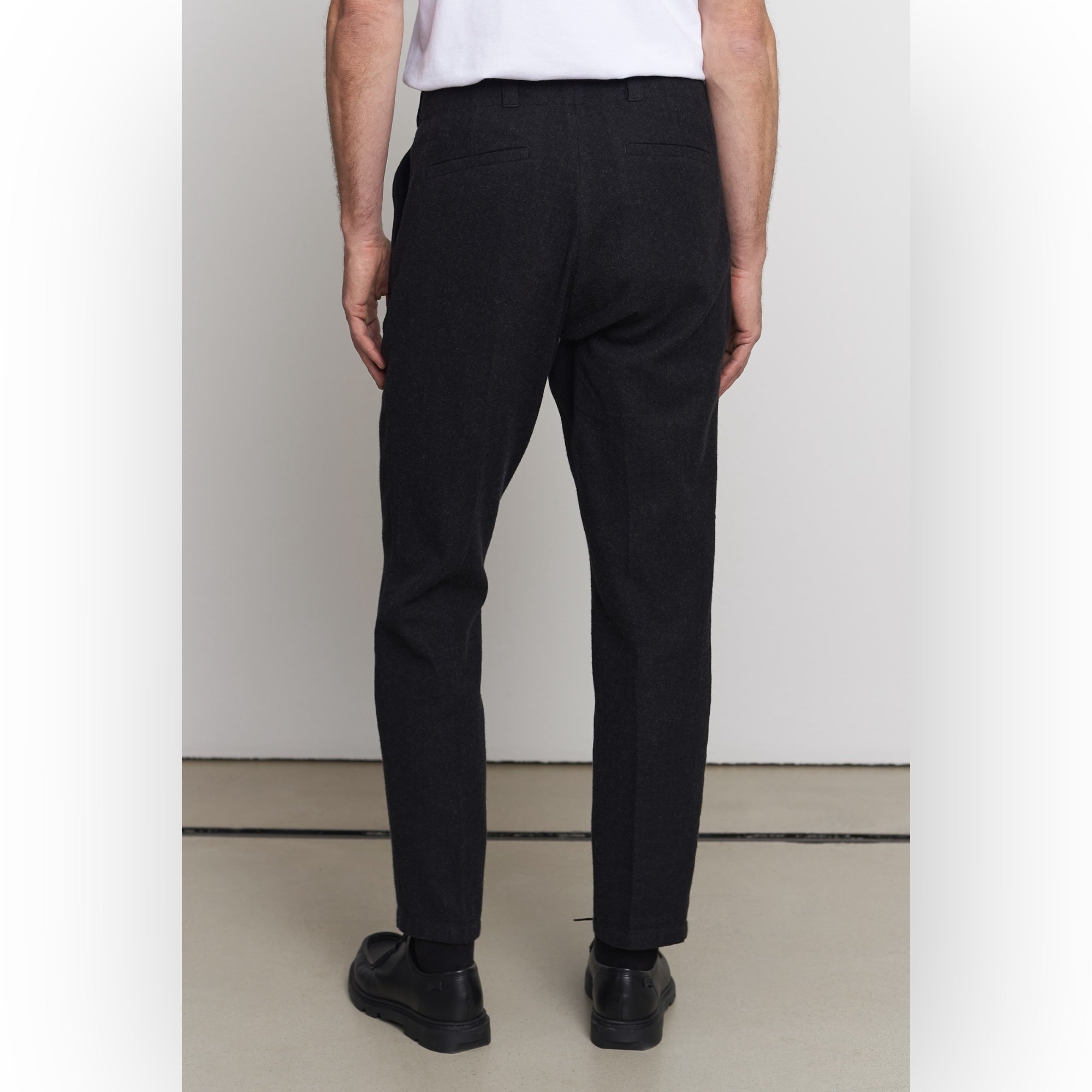 About Companions Jostha Trousers eco flannel mel black