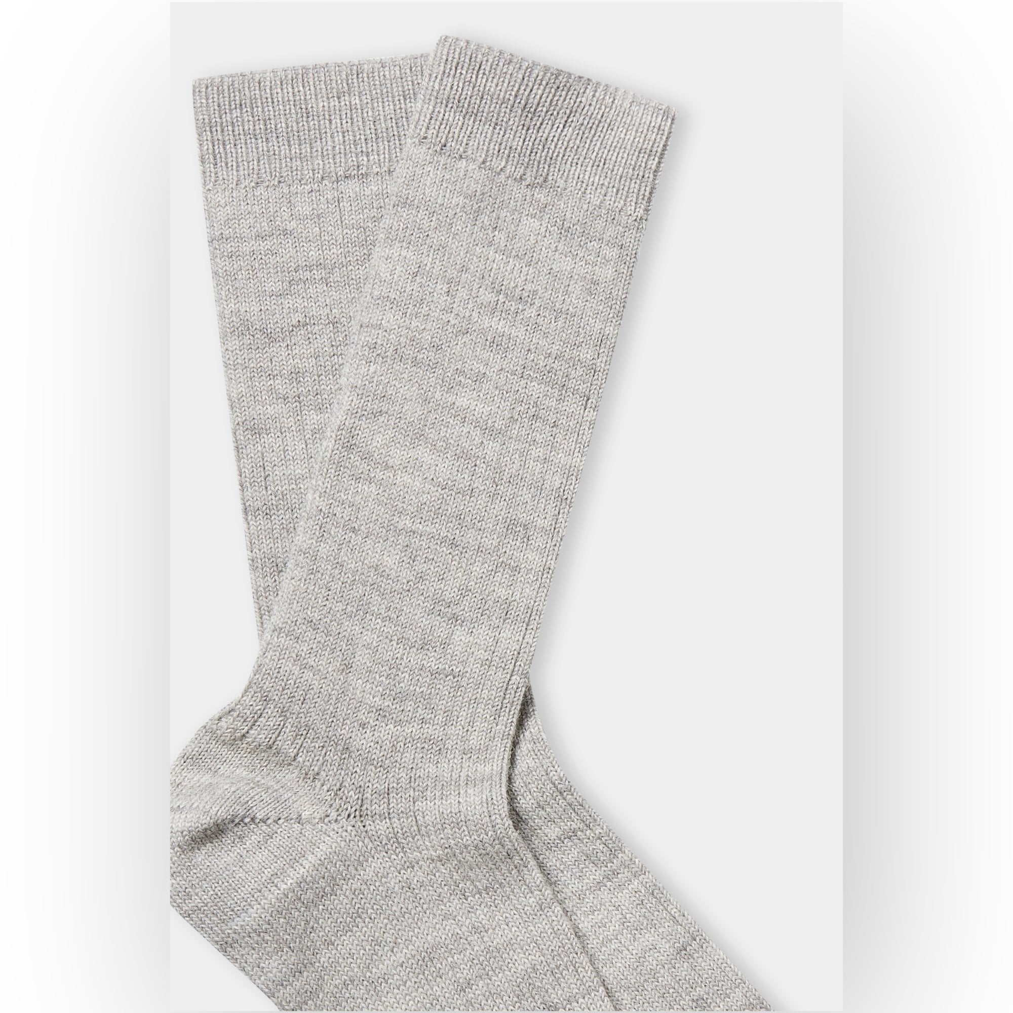 About Companions Alpaca Socks undyed light gray