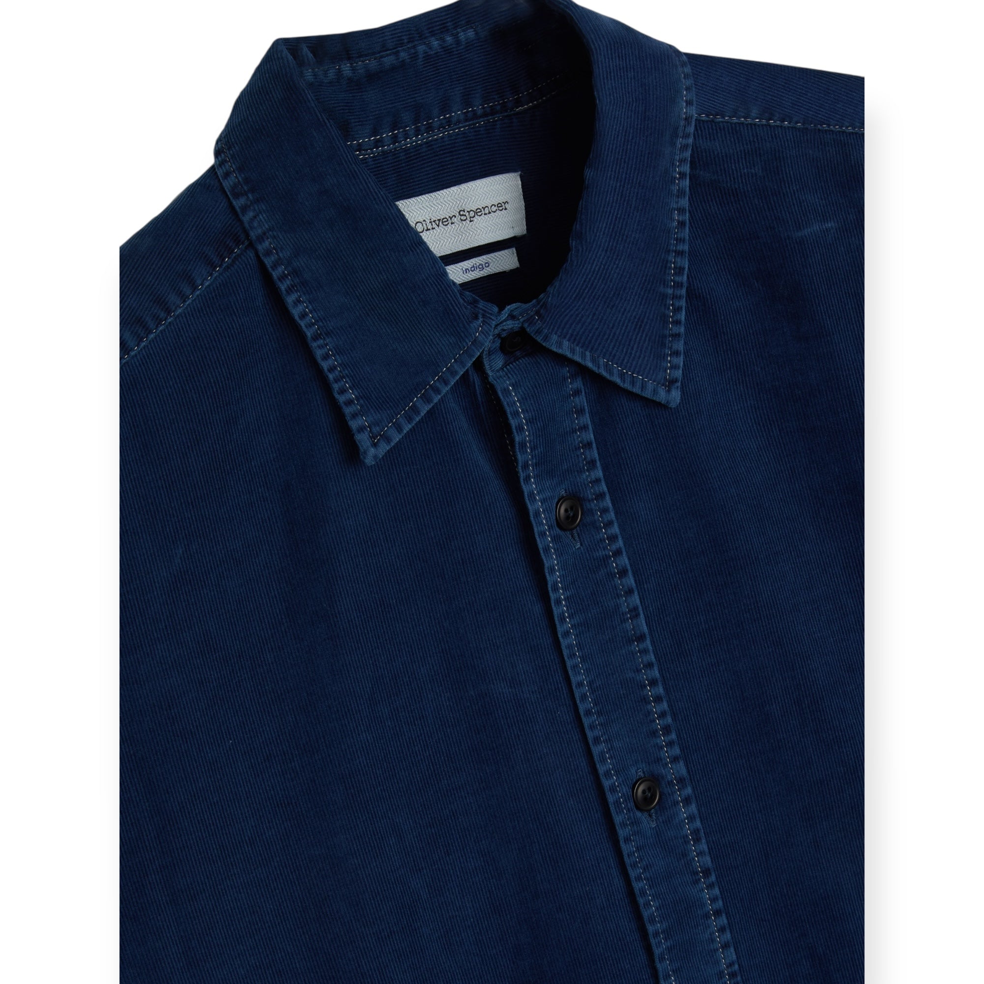 Oliver Spencer Atlanta Long Sleeve Shirt indigo