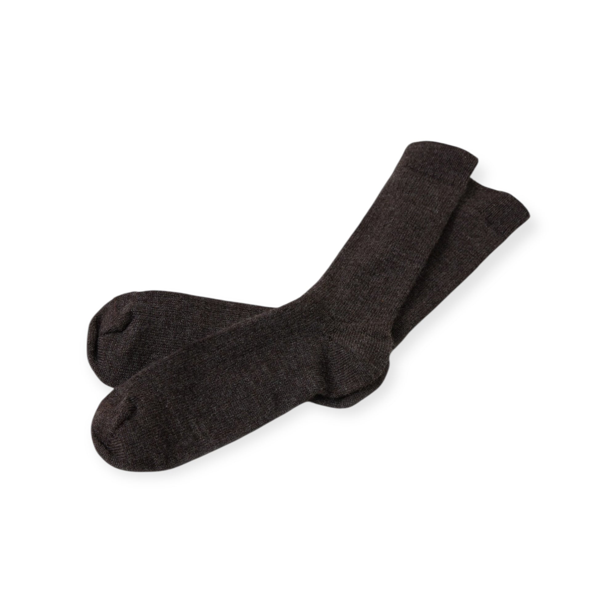 About Companions Alpaca Socks undyed brown