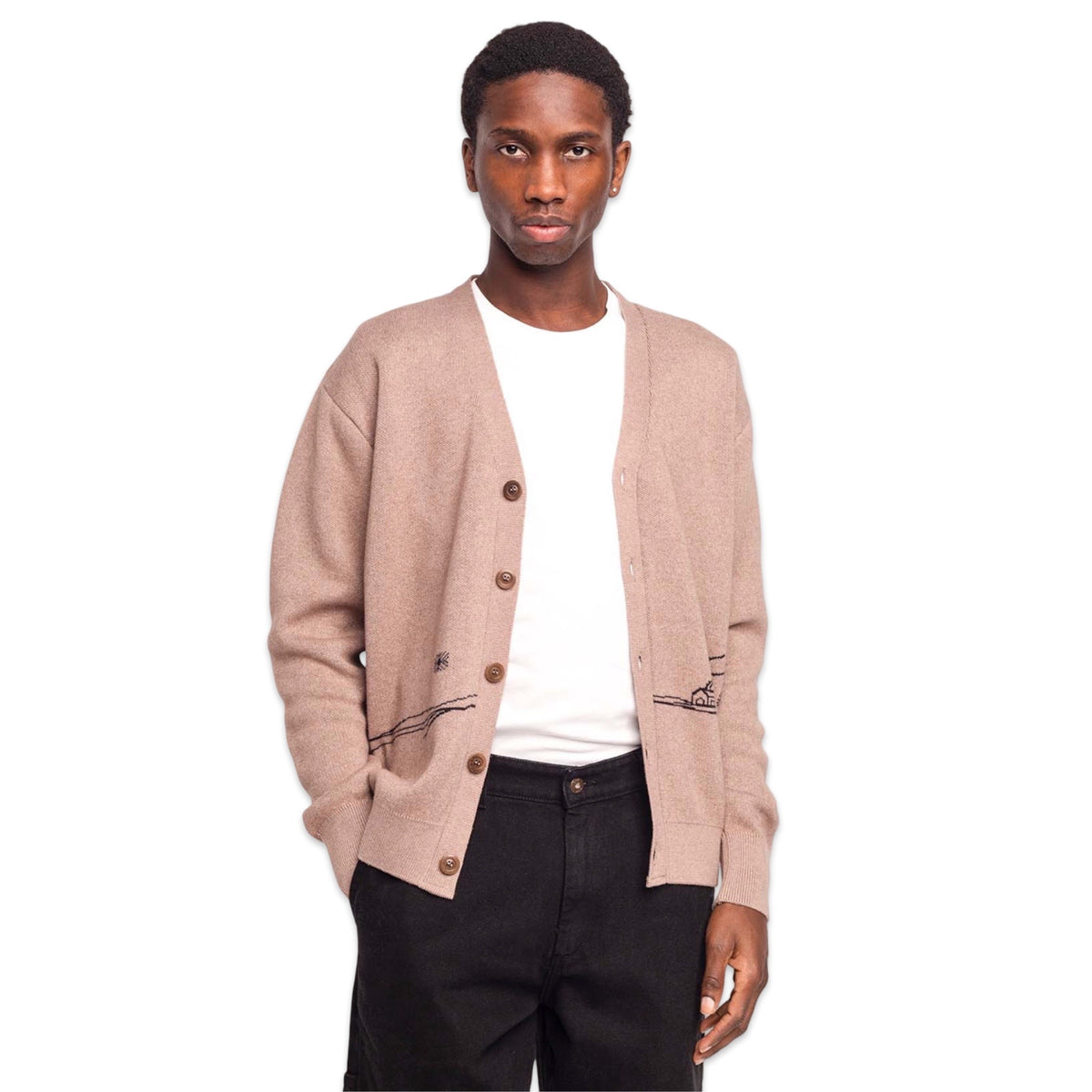 Olow Cardigan Paysac taupe