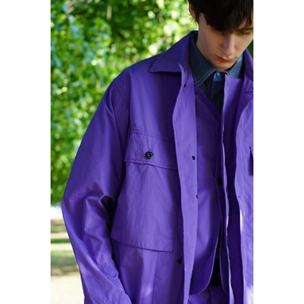 Standardtypes Marine Jacket purple