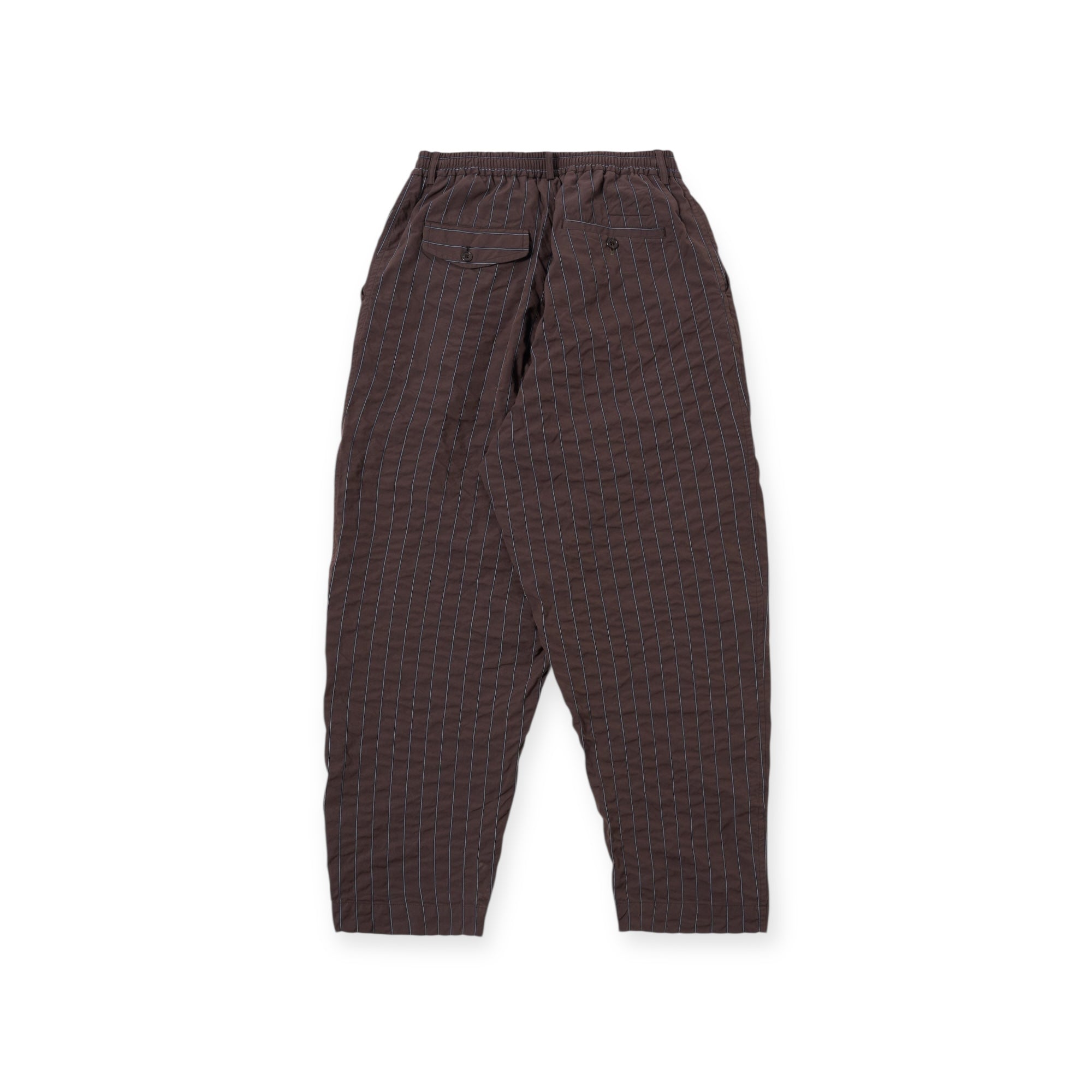 Universal Works Oxford Pant Chester Stripe brown