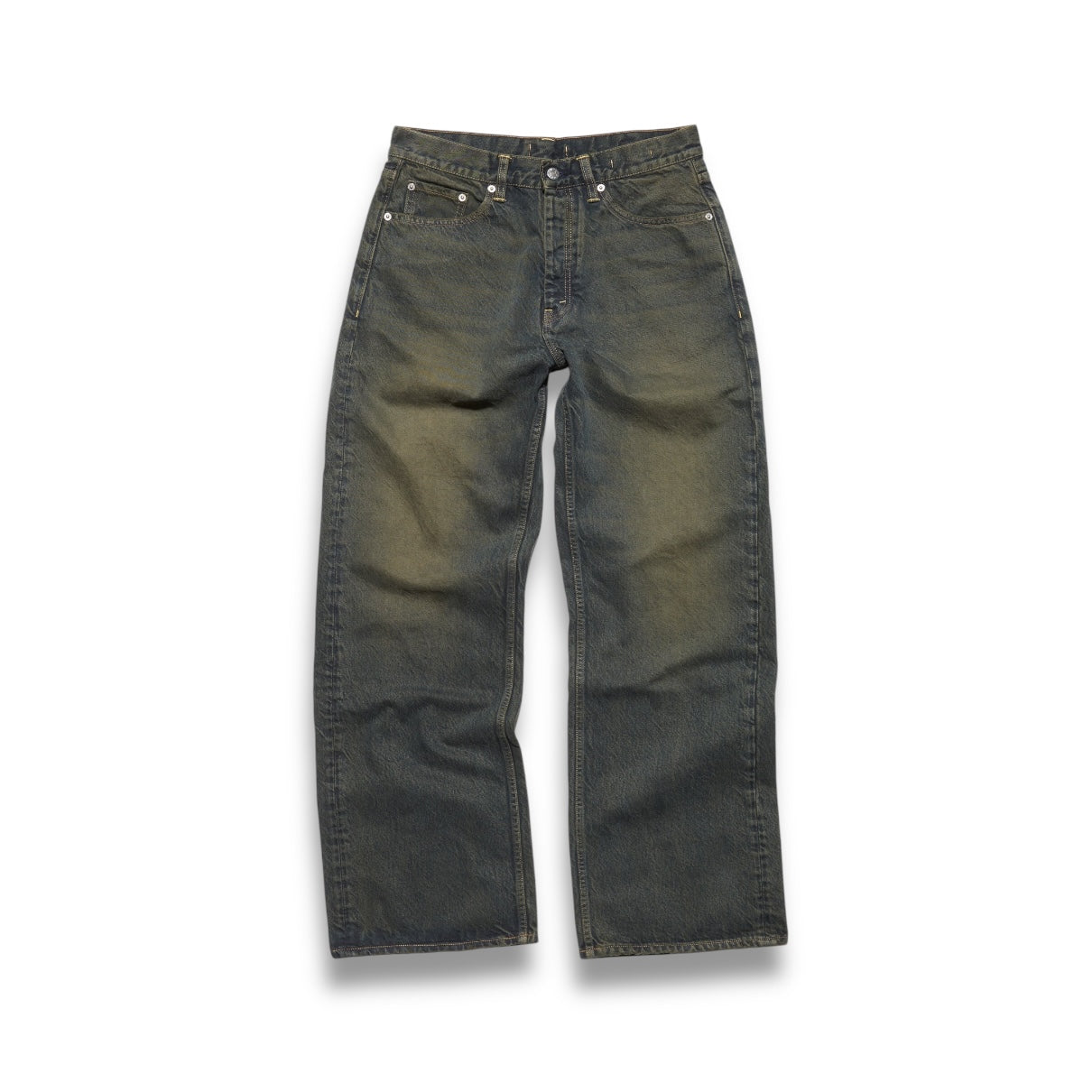 Hope Criss Jeans dirty green tint