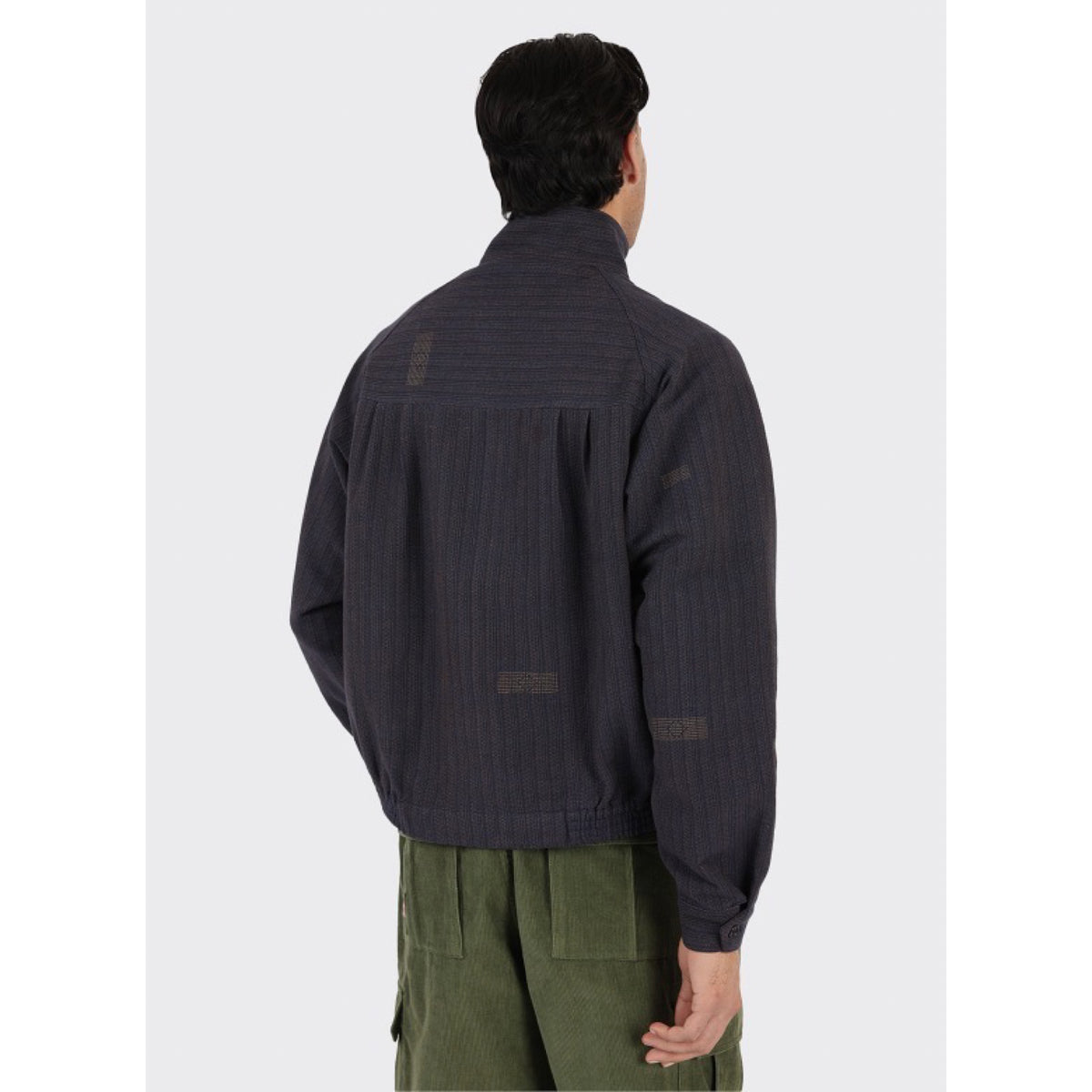 Kardo Stanley Jacket EW09 Hand-Loomed Cotton ash blue