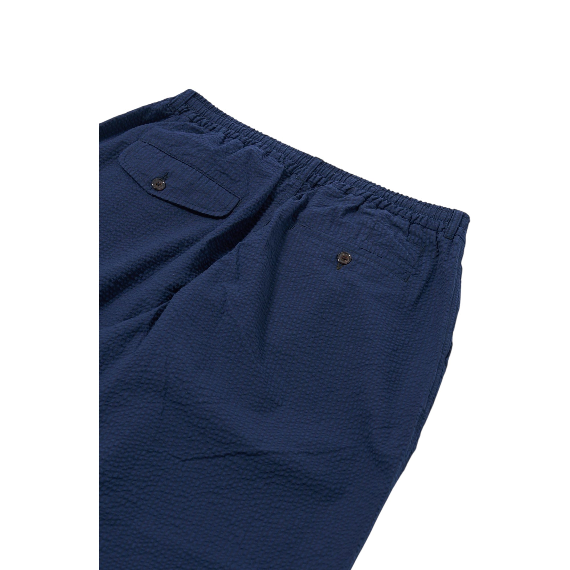 Universal Works Oxford Pant Derby Stripe navy