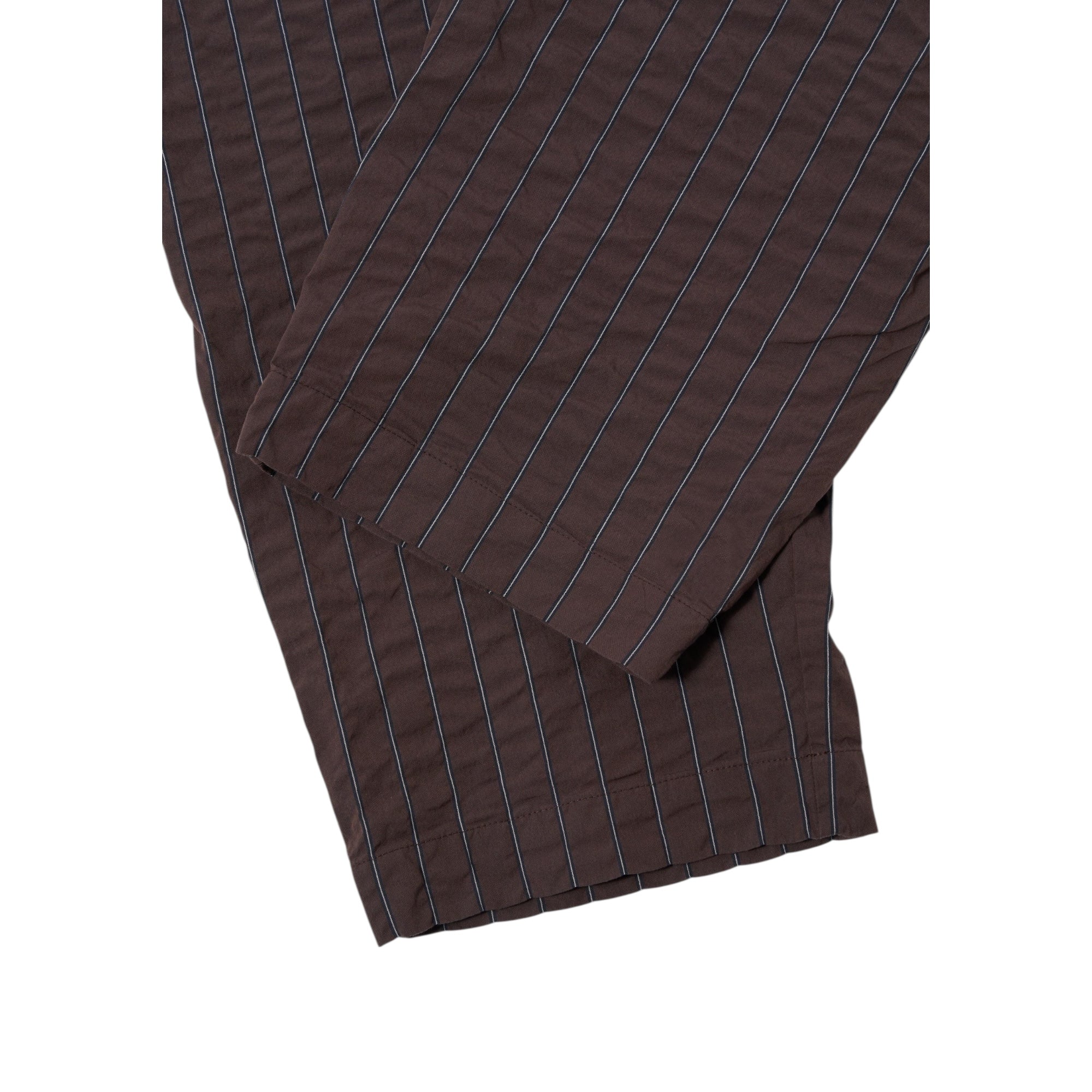 Universal Works Oxford Pant Chester Stripe brown