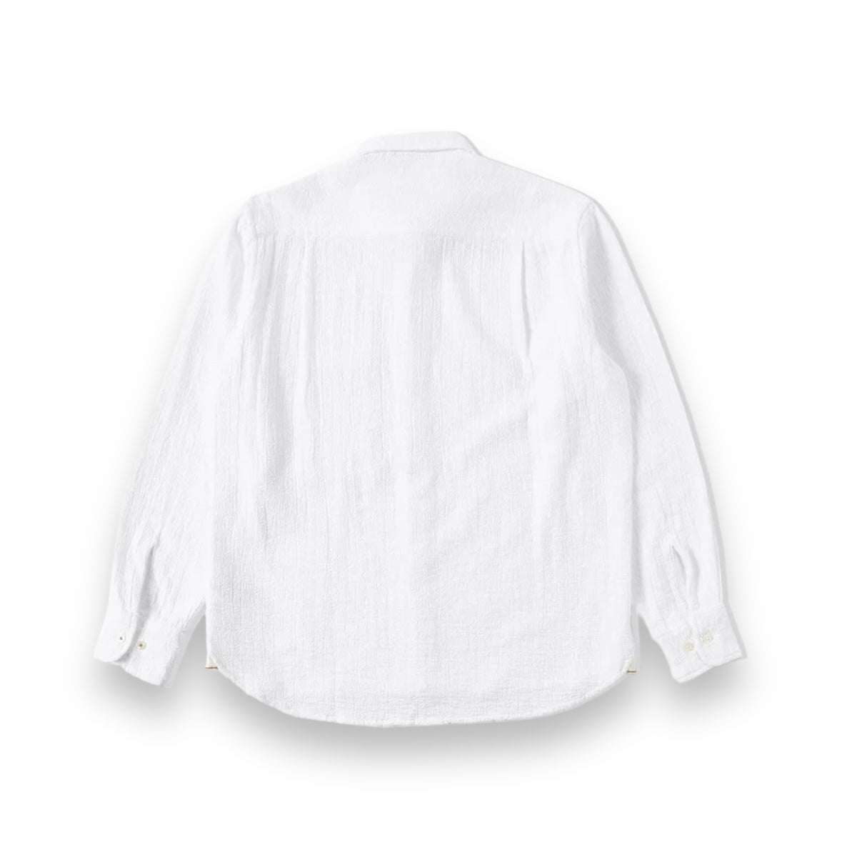 Universal Works Square Pocket Shirt P3075 Bobble Cotton white