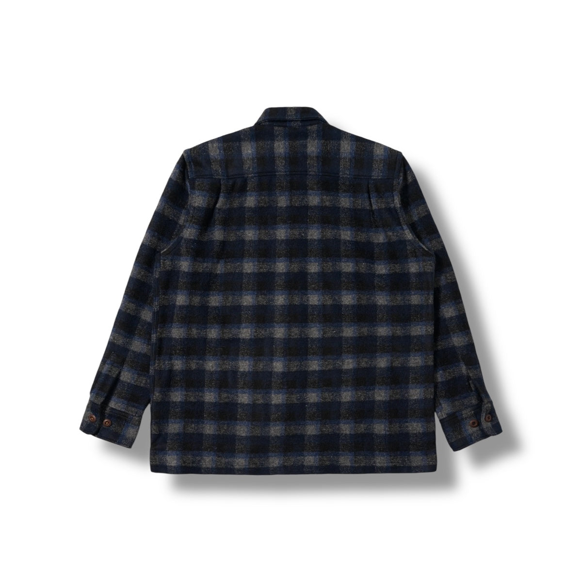 Universal Works Fatigue Shirt Chandler Plaid navy/black