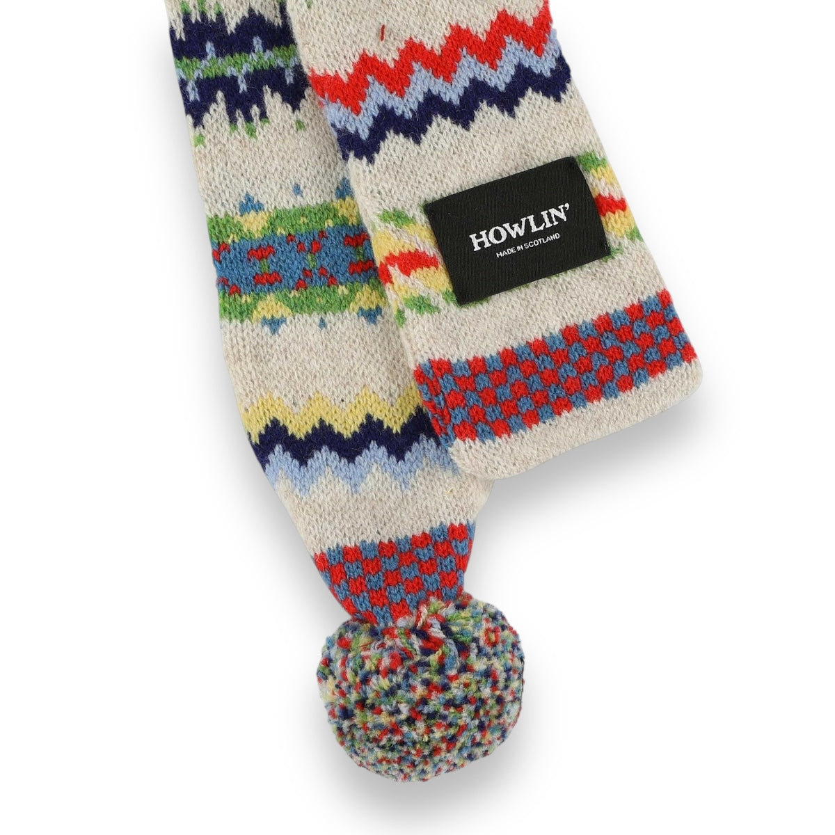 Howlin' Small Woolen Wonder Scarf cosmic latte