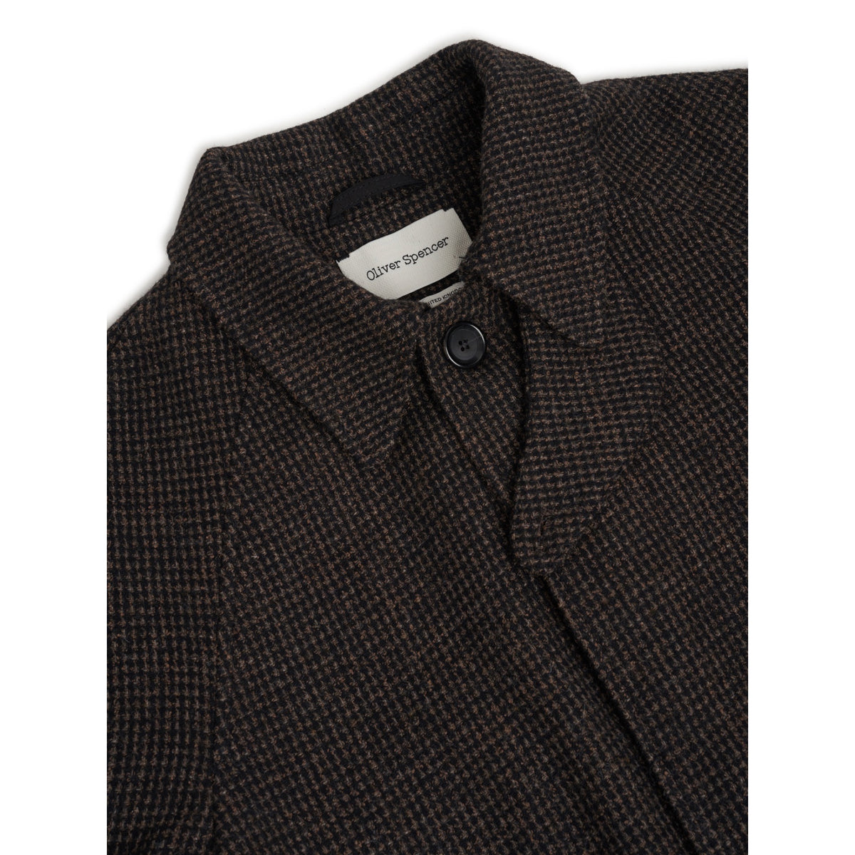 Oliver Spencer Lothian Coat Hepple brown