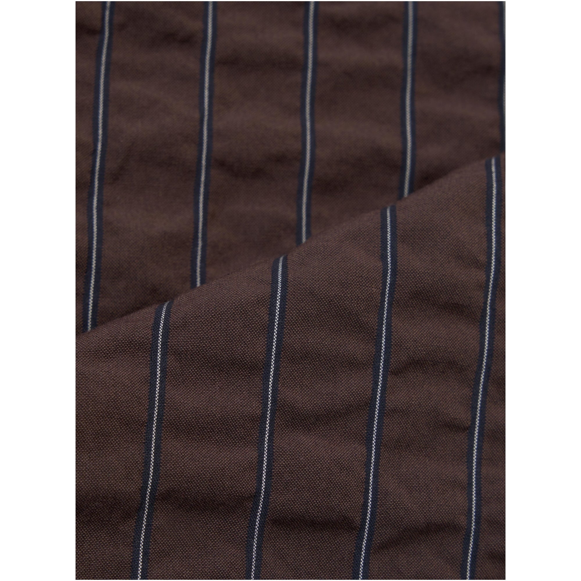 Universal Works Oxford Pant Chester Stripe brown