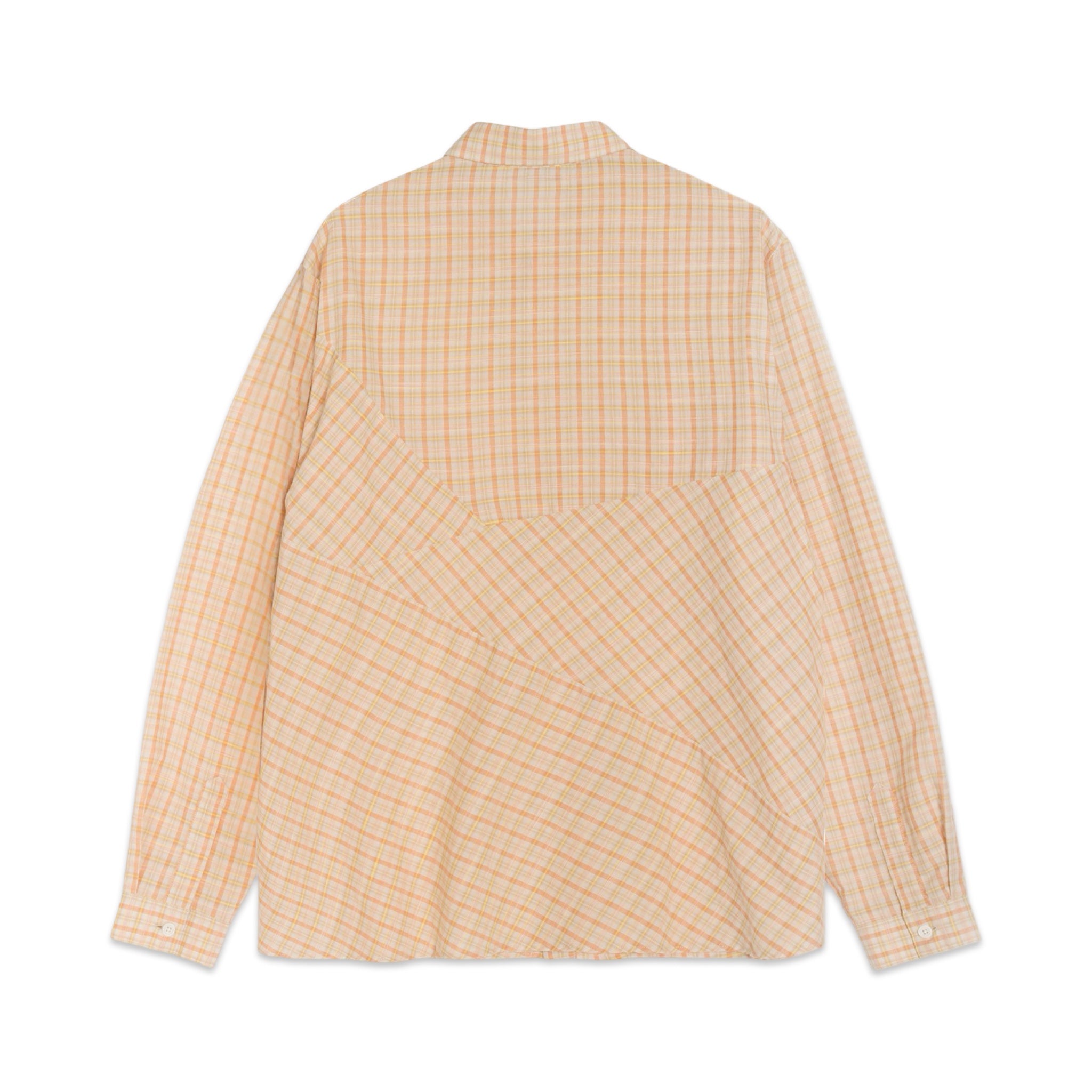 YMC Substance Shirt pink check