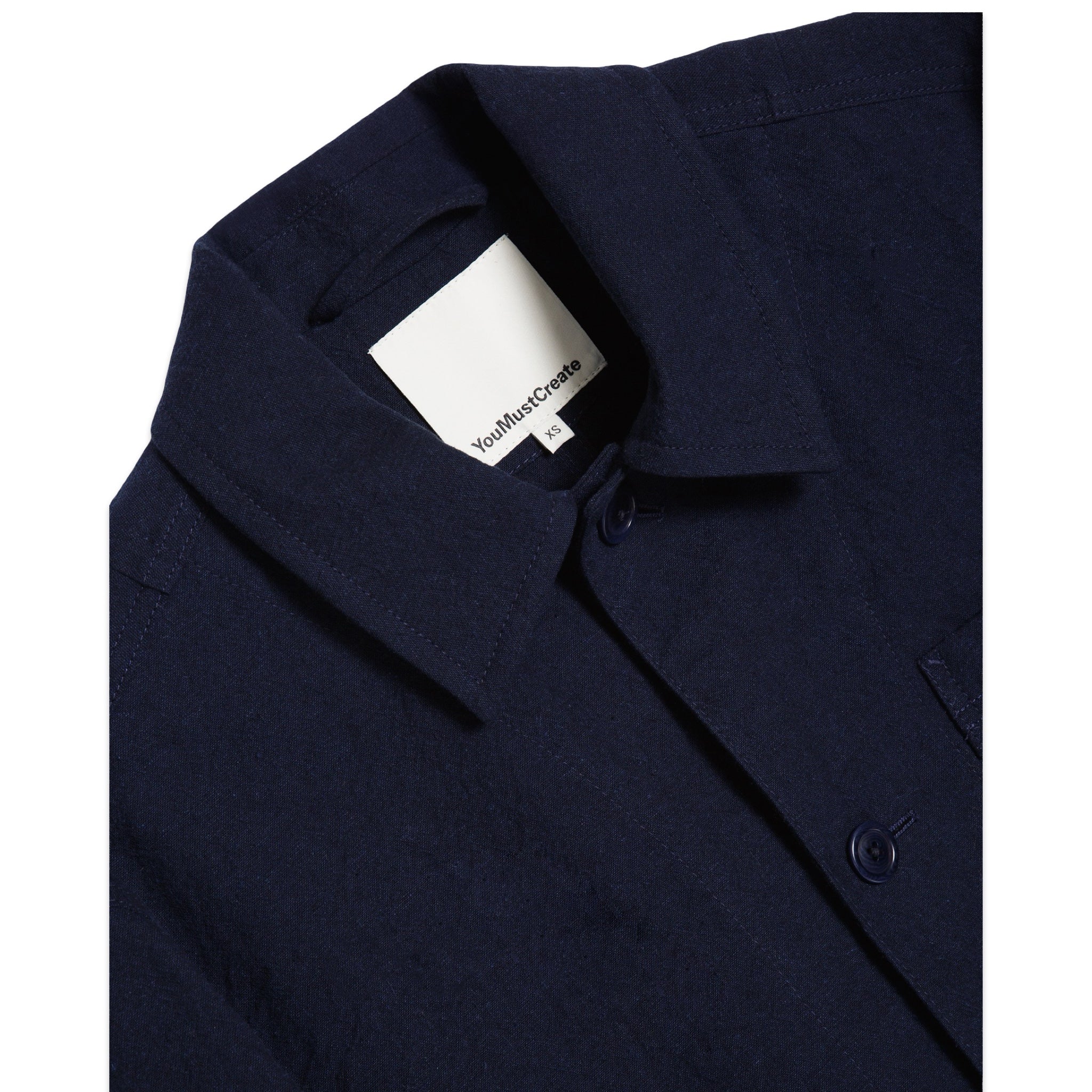 YMC Construction Jacket Japanese Cotton navy