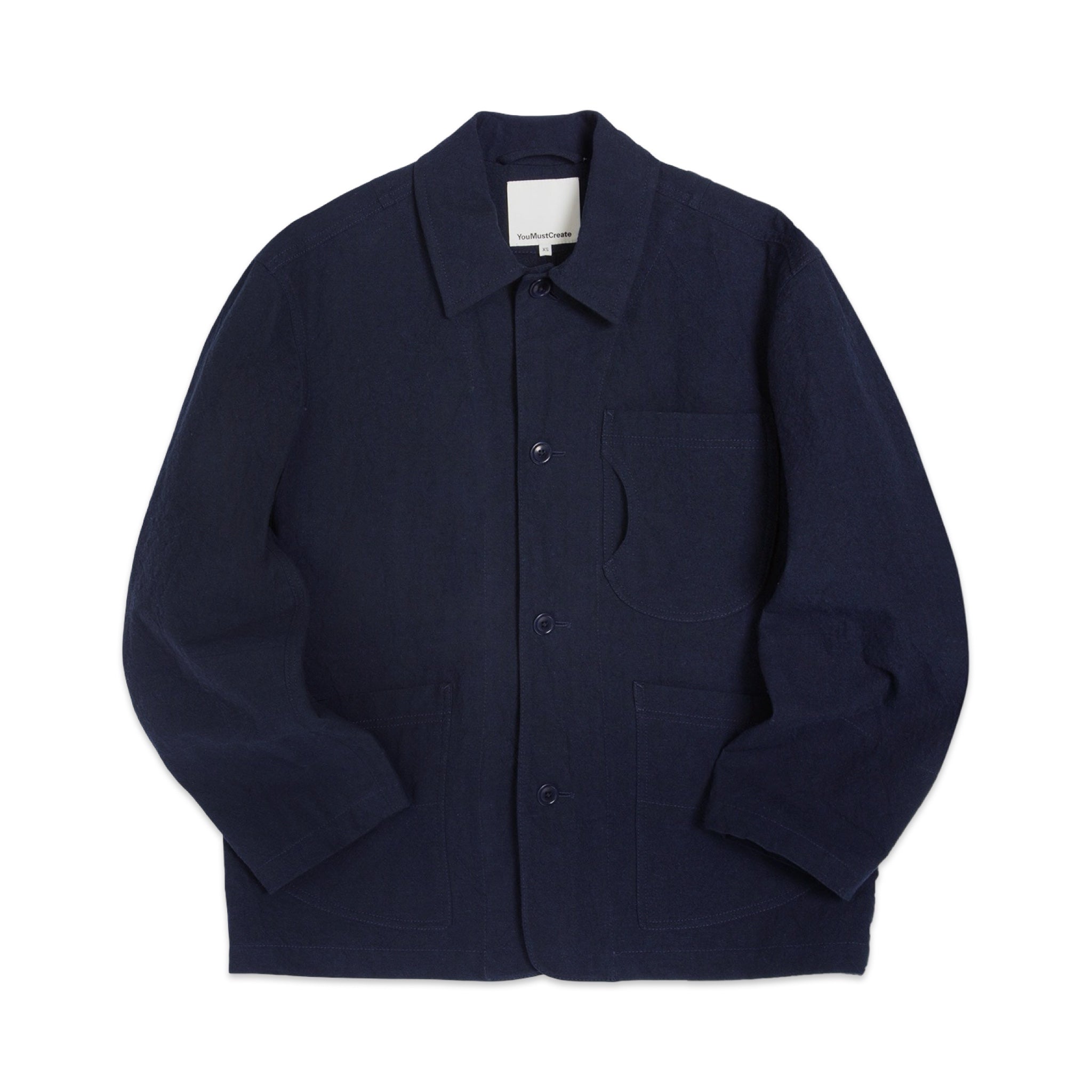 YMC Construction Jacket Japanese Cotton navy