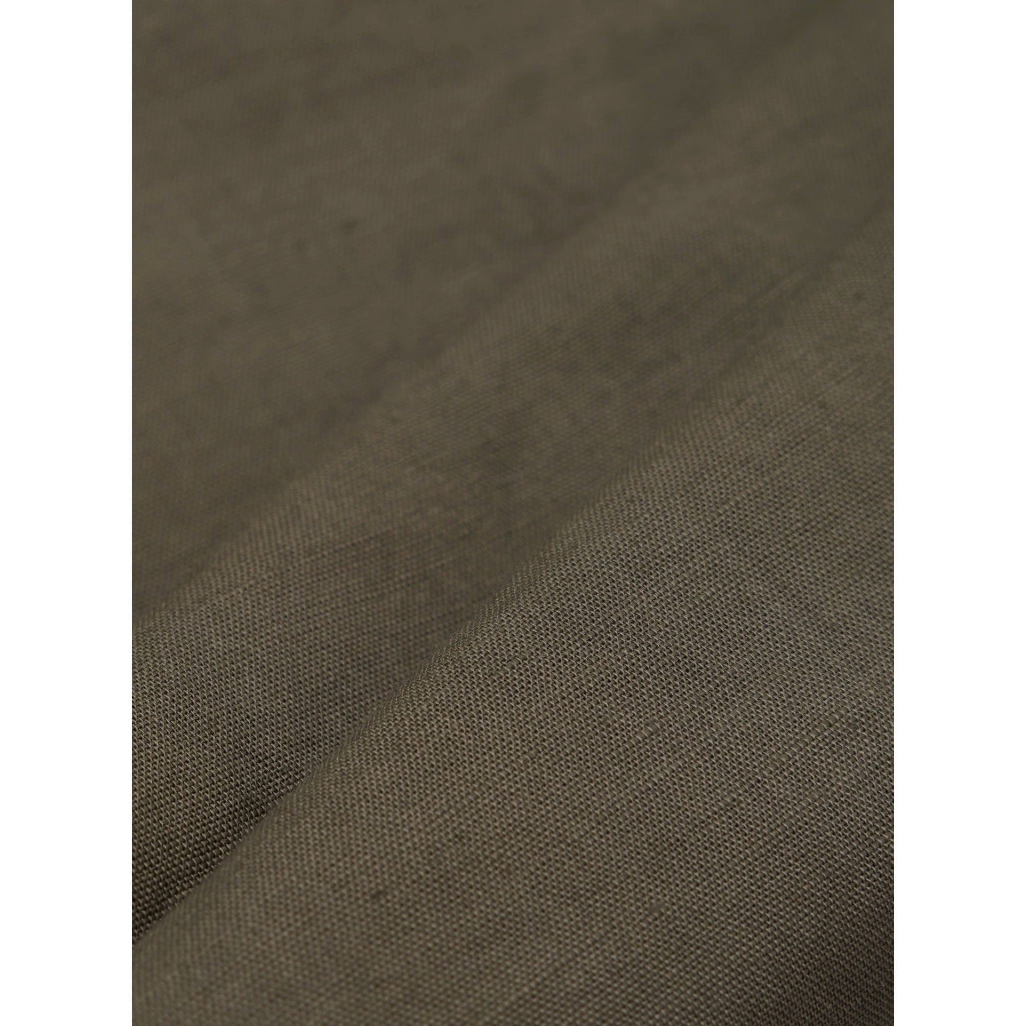 Universal Works Bakers Overshirt Linen Cotton Shirting olive