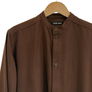 Frank Leder Loden Topshirt brown