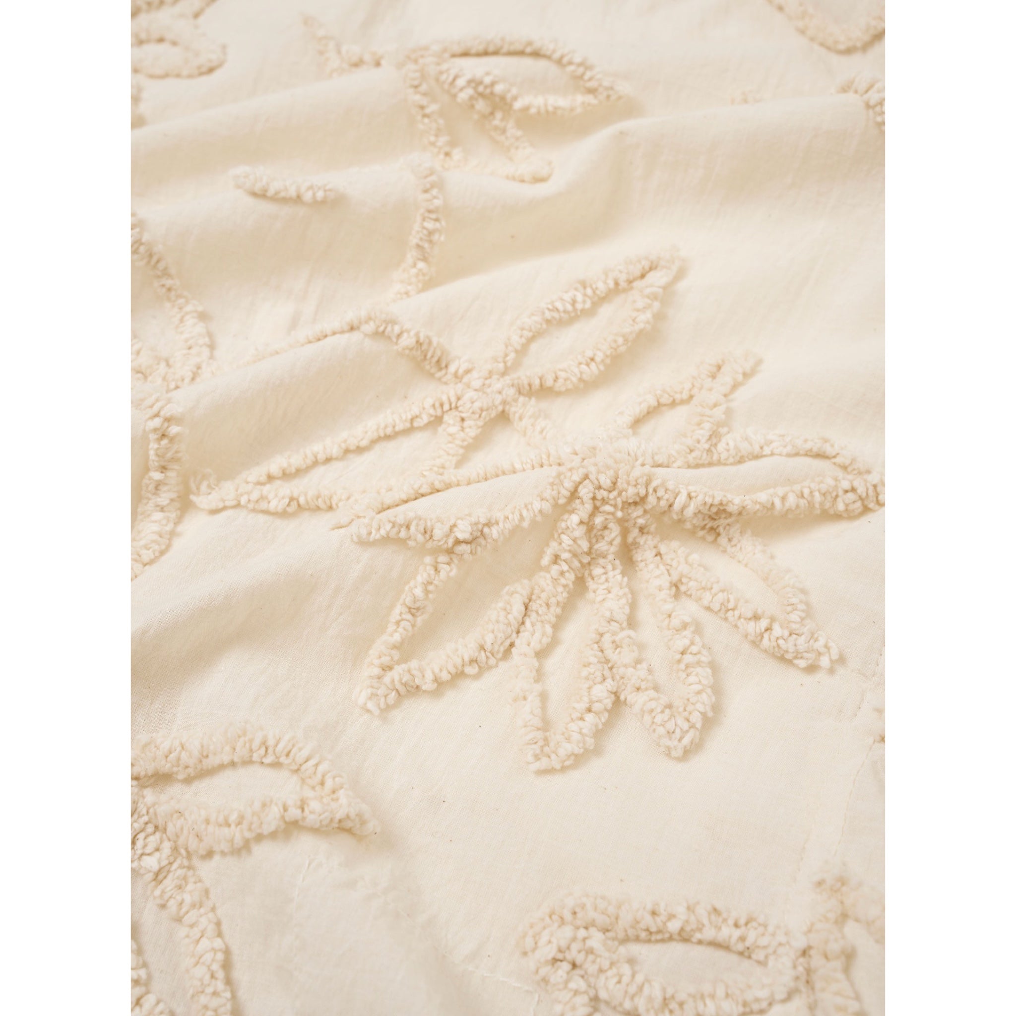 Universal Works Road Shirt 3D Flower ecru