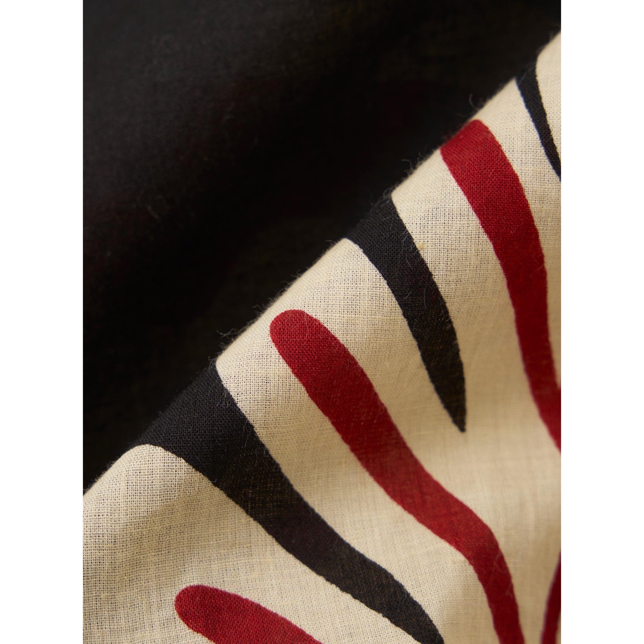 Universal Works Road Shirt Baja Print black
