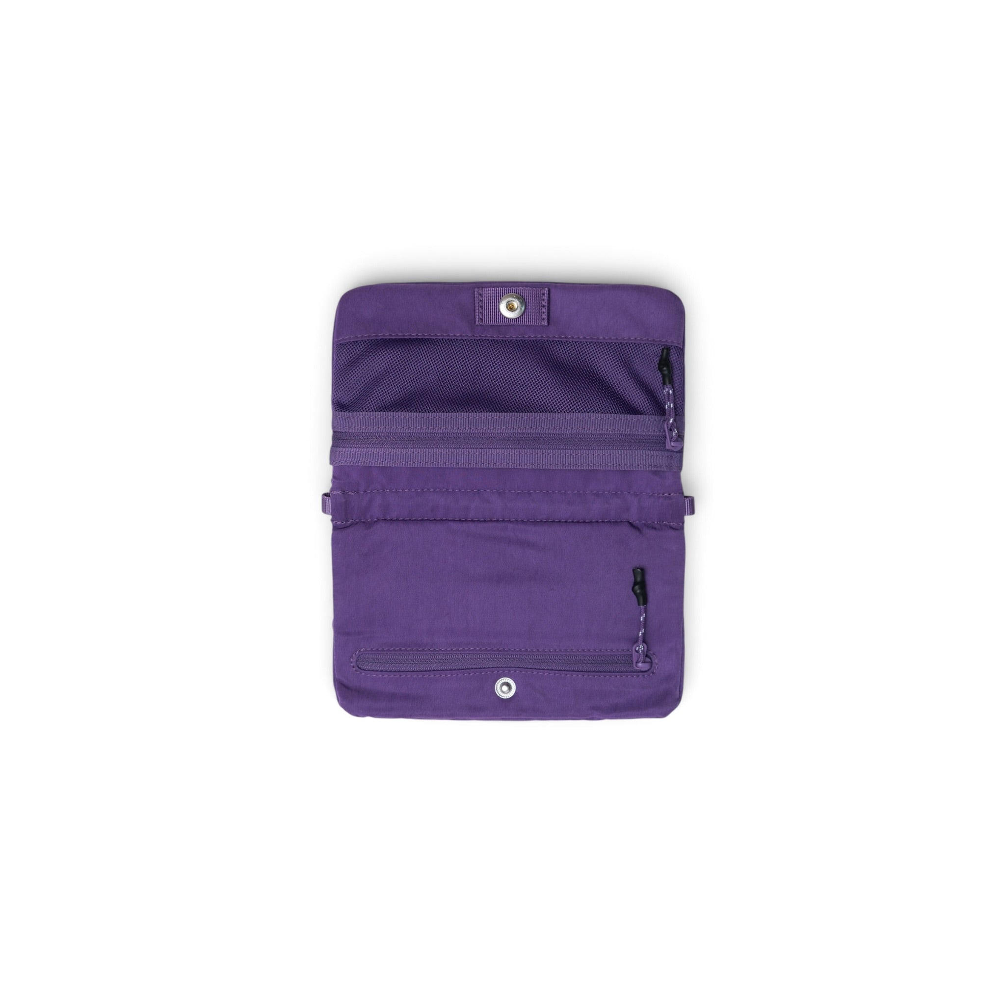 Topologie Phone Sacoche 90 washed silk nylon purple