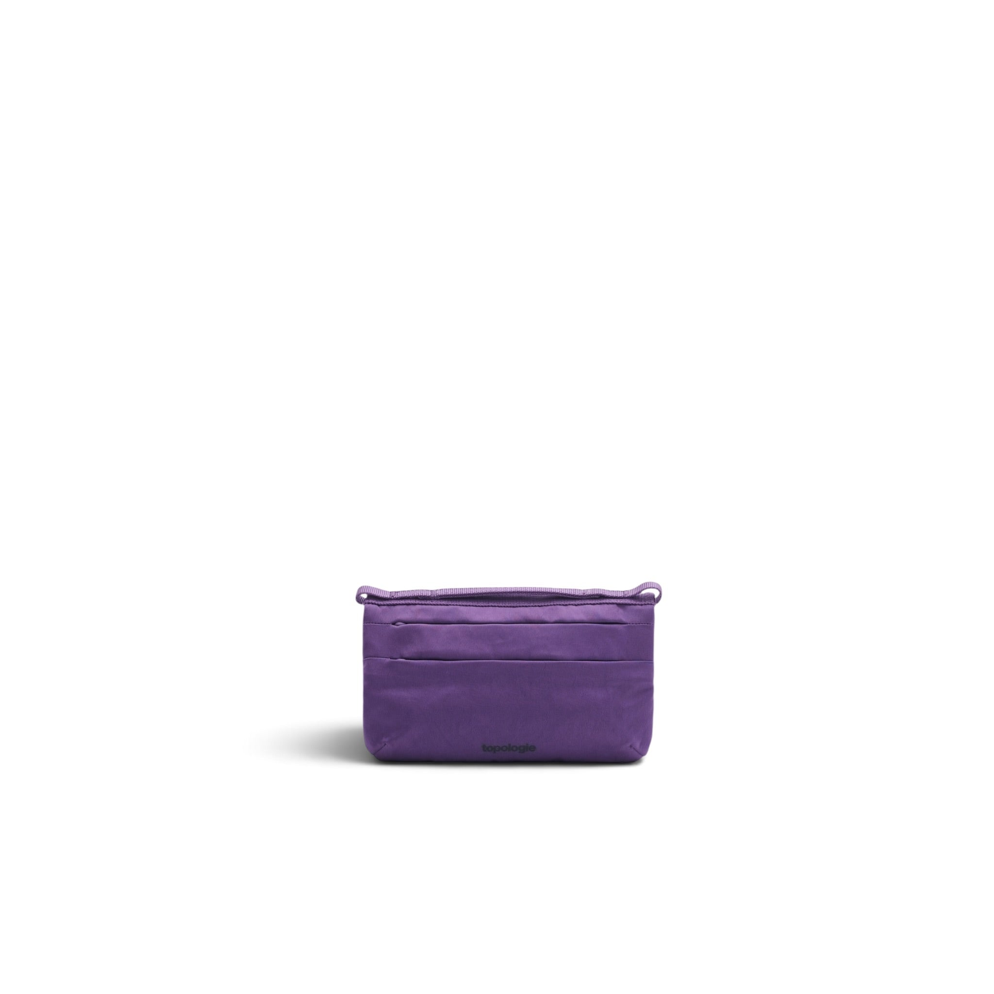 Topologie Phone Sacoche 90 washed silk nylon purple