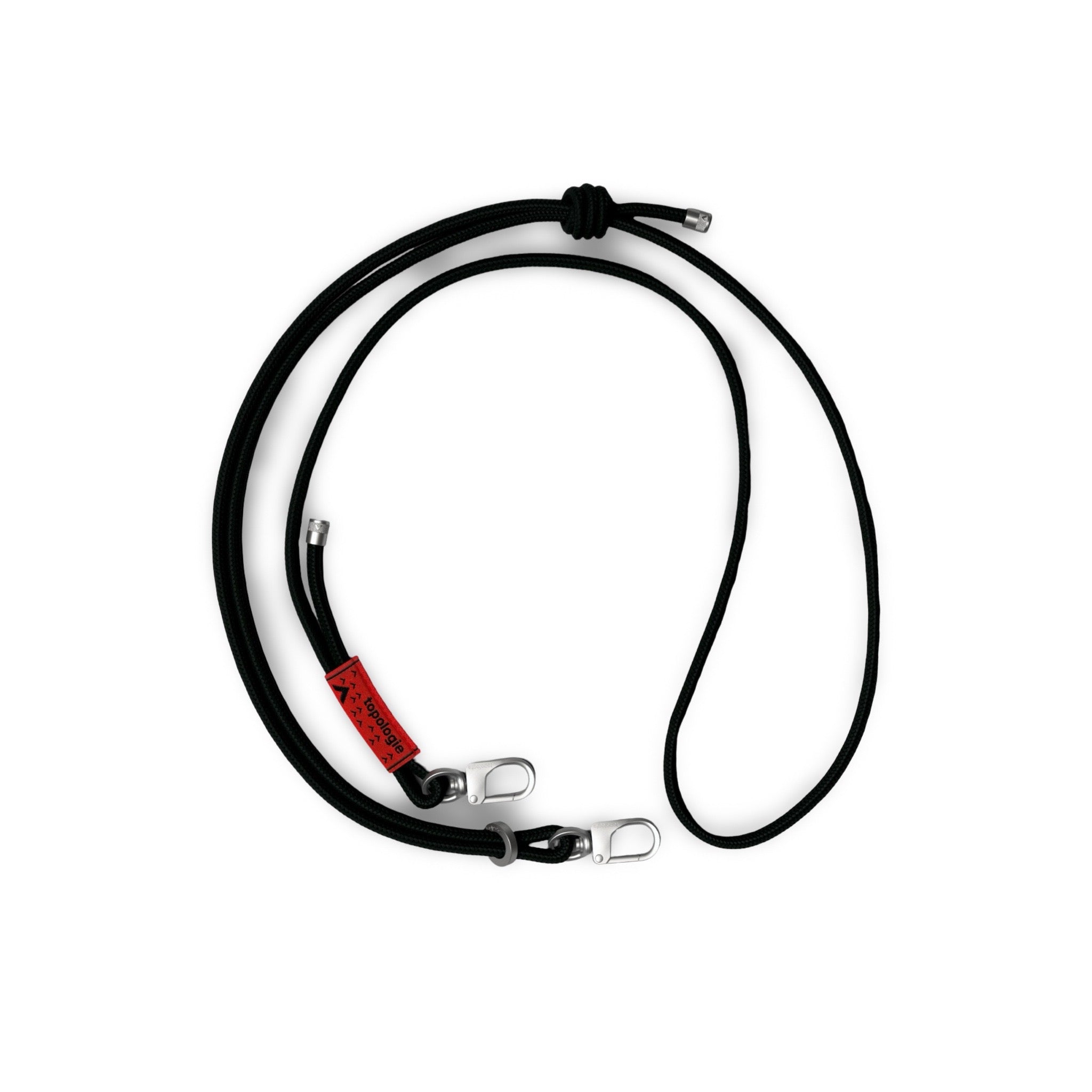 Topologie 8.0Mm Rope Strap black solid
