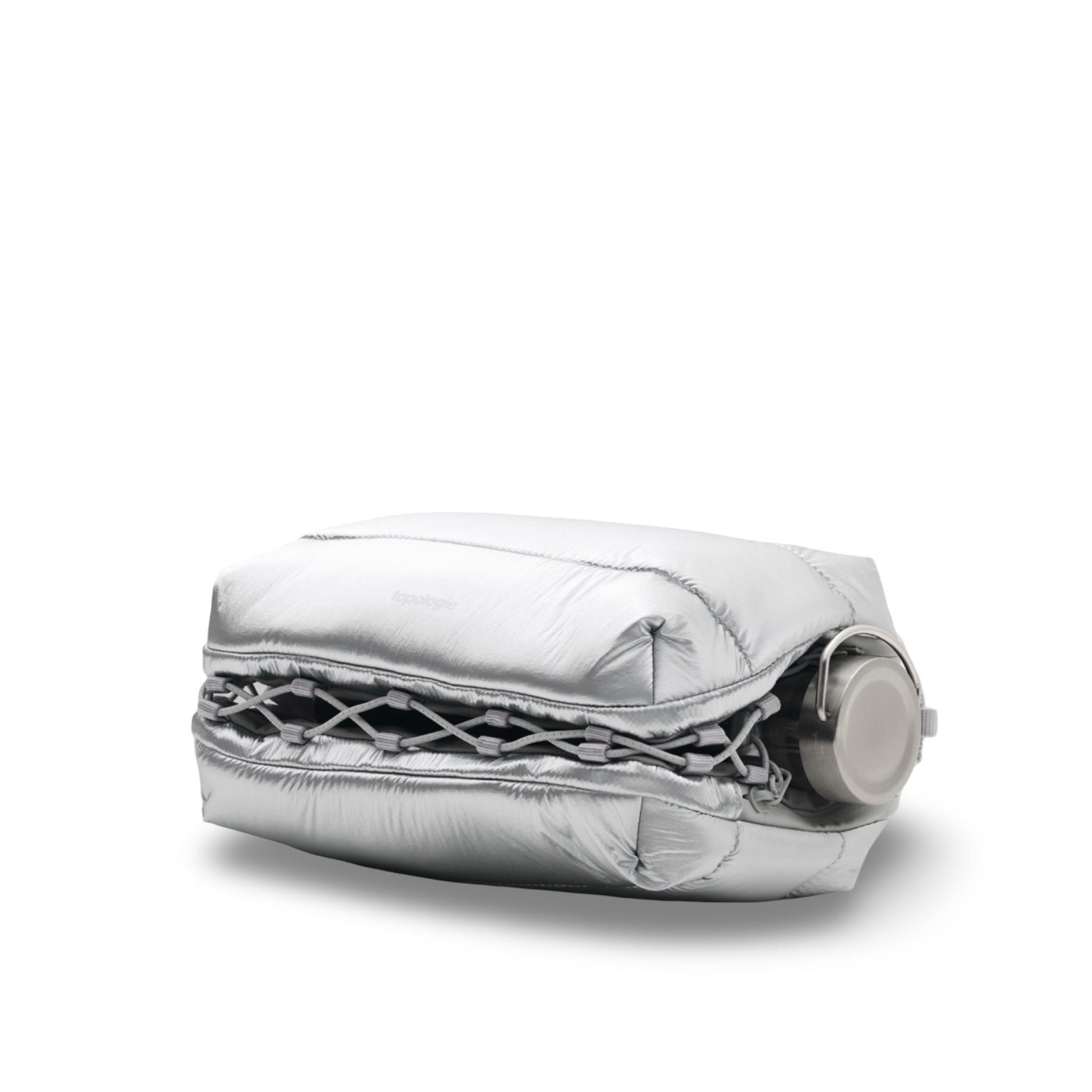 Topologie Bottle Sacoche Large space coated chrome
