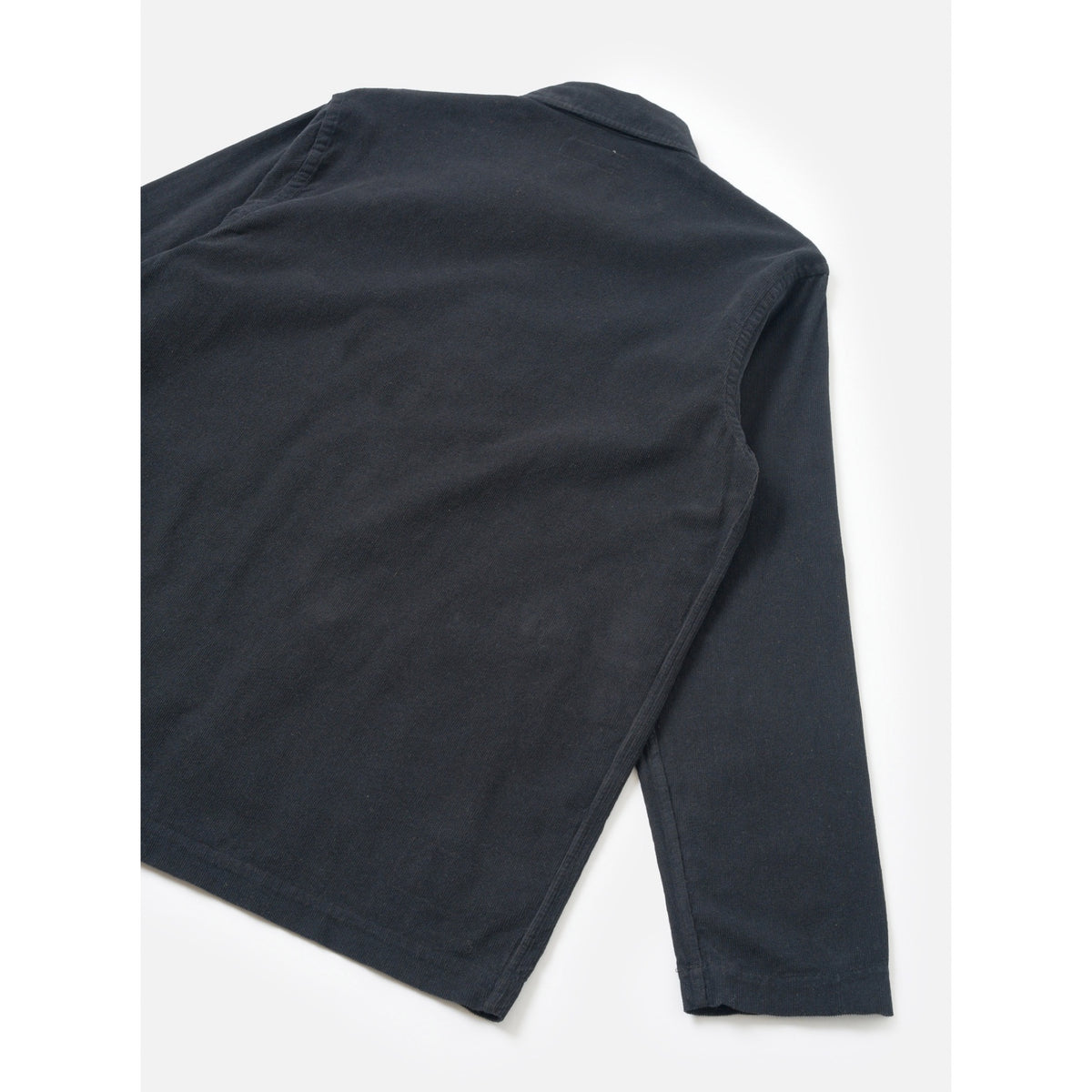 Universal Works Bakers Overshirt fine cord black
