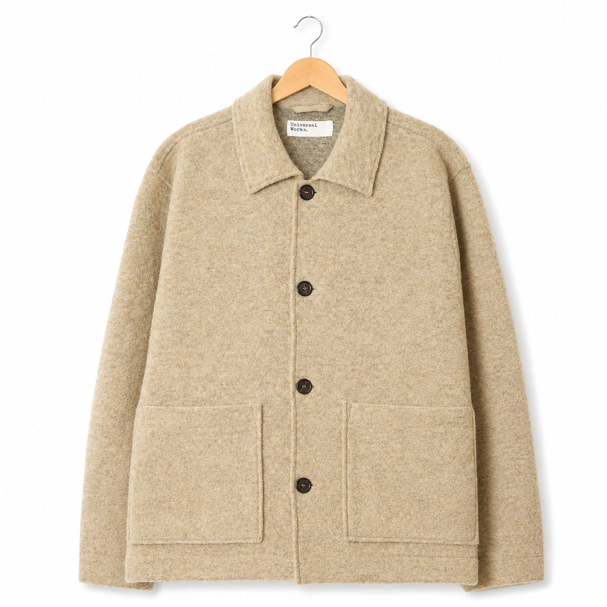 Universal Works Rams Jacket fleece fawn