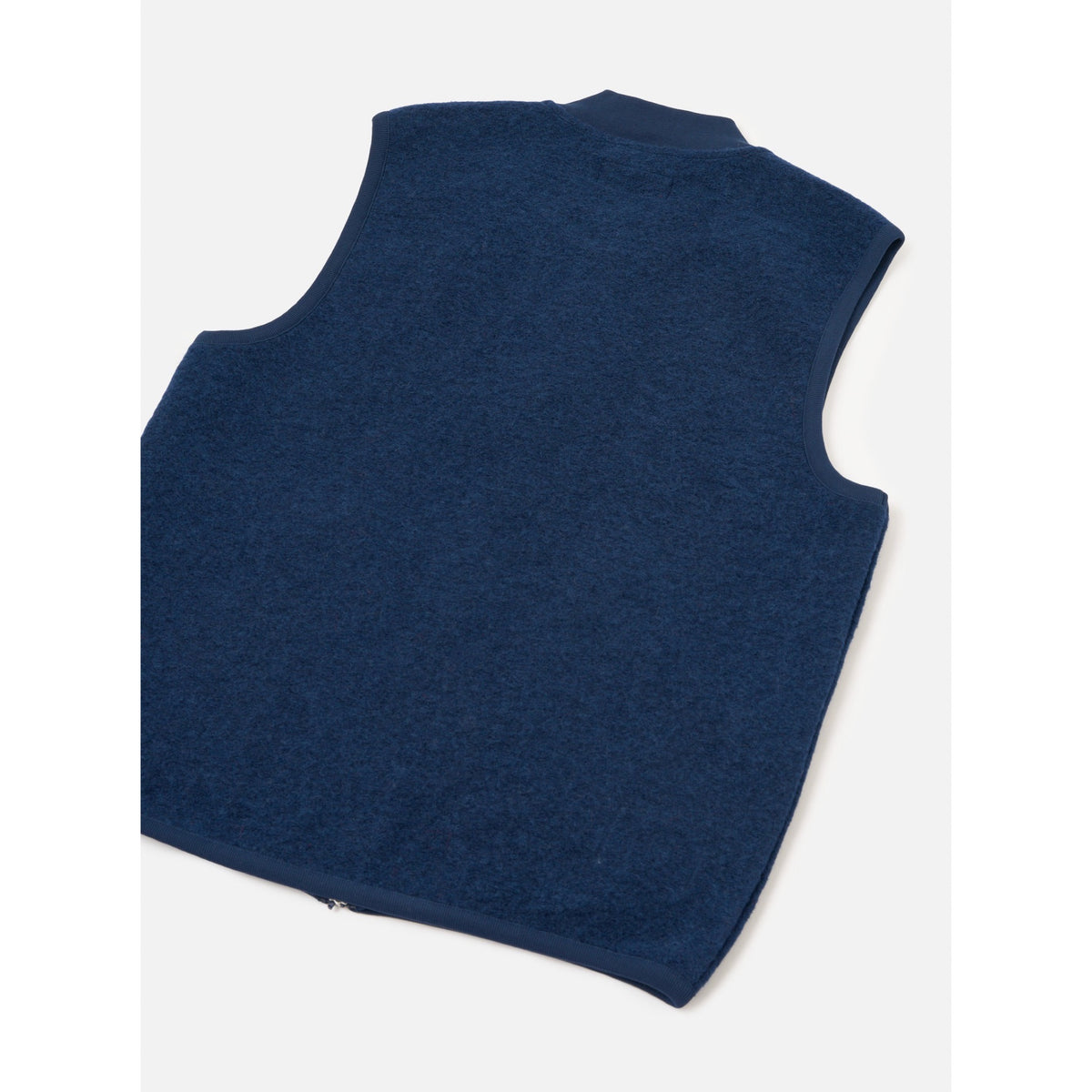 Universal Works Zip Waistcoat fleece indigo