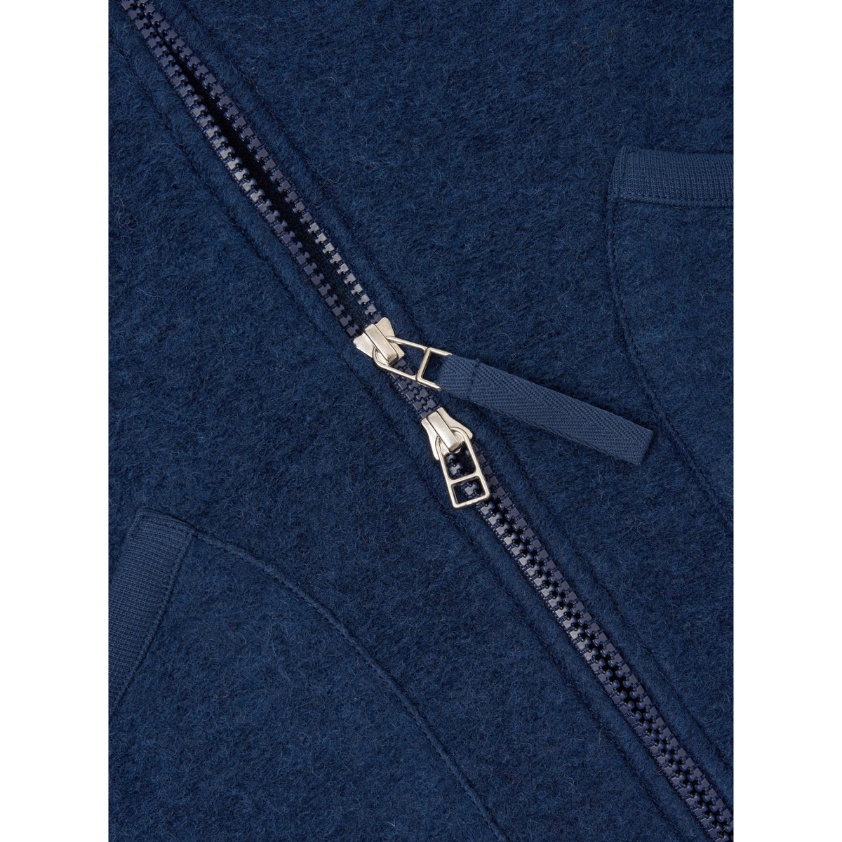 Universal Works Zip Waistcoat fleece indigo