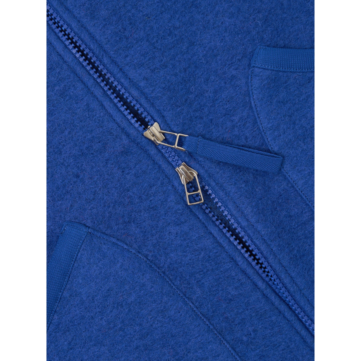 Universal Works Zip Waistcoat fleece blue