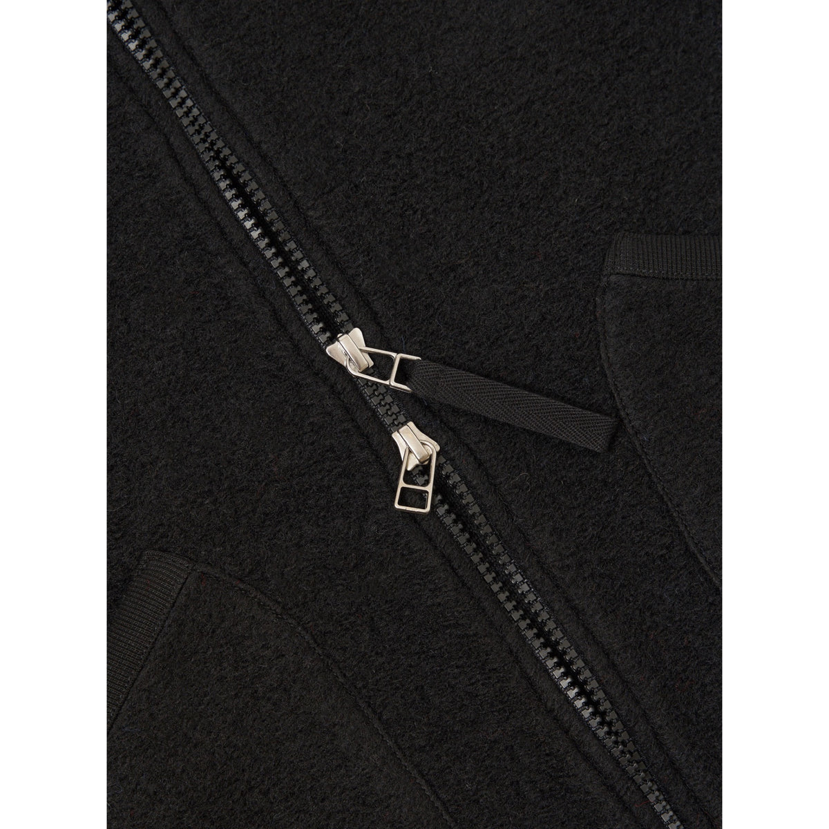 Universal Works Zip Waistcoat fleece black
