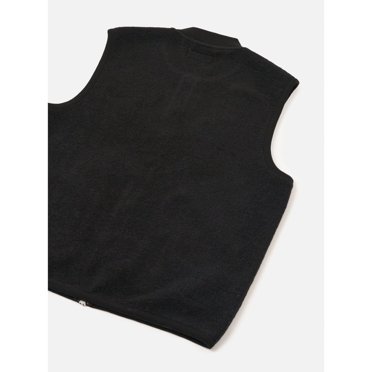 Universal Works Zip Waistcoat fleece black