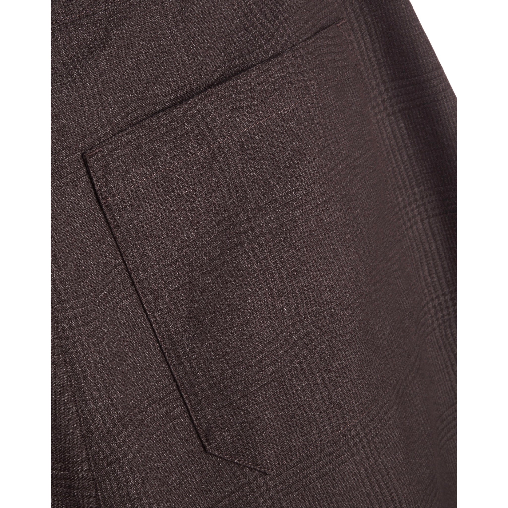 YMC Deadbeat Trouser Wavy Jacquard brown