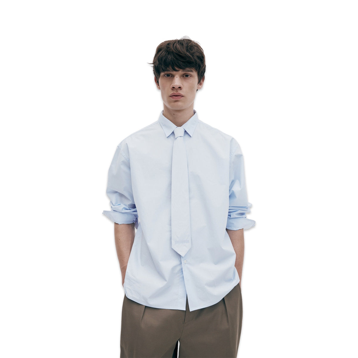 Unfeigned Longsleeved Relaxed Shirt sky