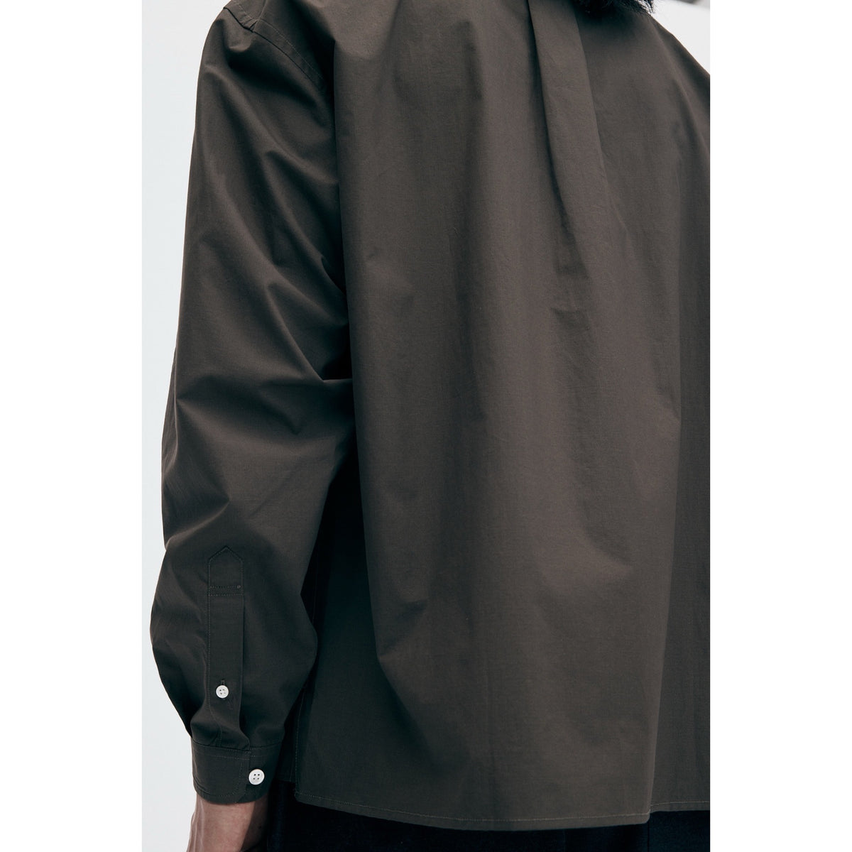 Unfeigned Longsleeved Relaxed Shirt brown