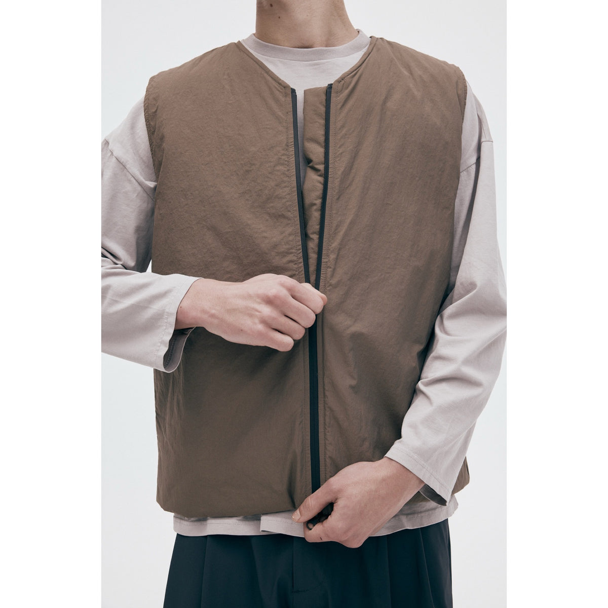 Unfeigned Puffed Vest WR moca