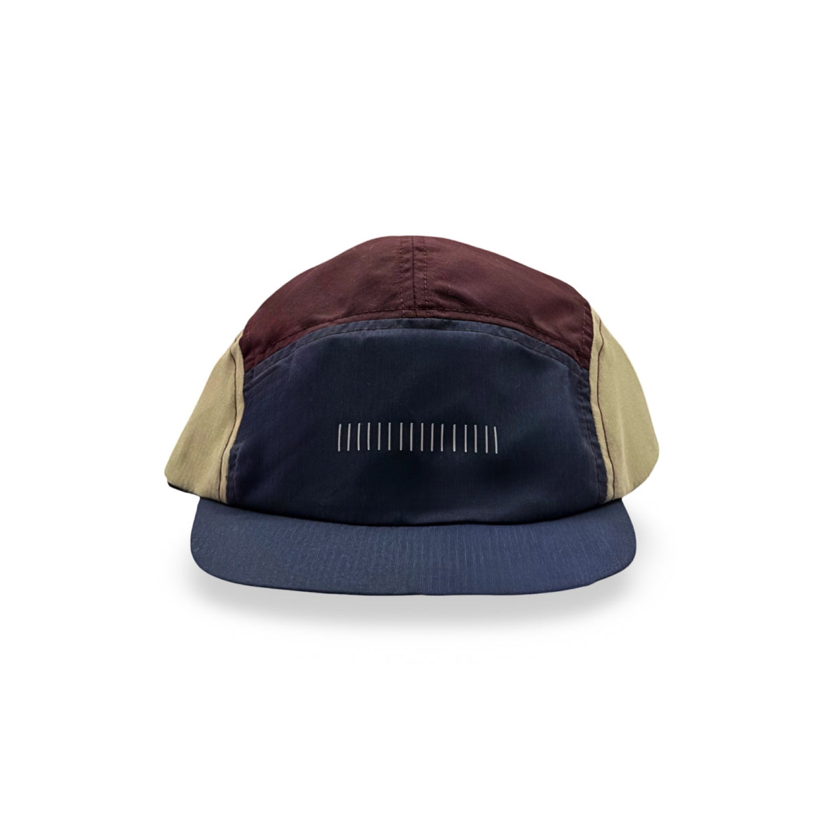 Unfeigned Running Cap grey/burgundy
