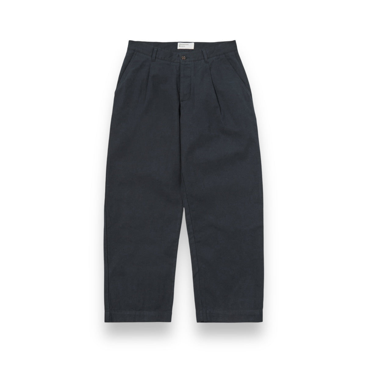 Universal Works Duke Pants 31510 navy nebraska cotton