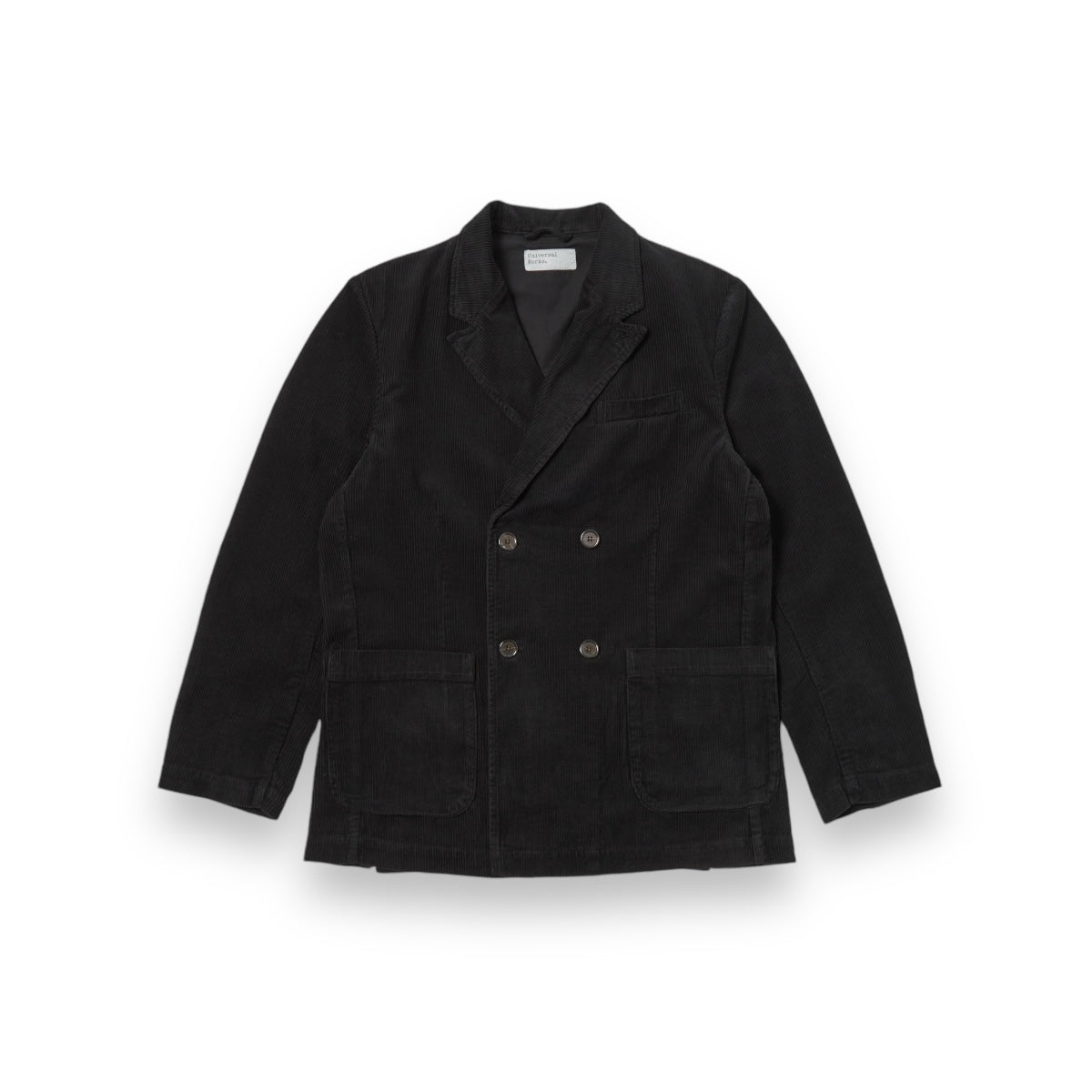 Universal Works Manor jacket 31502 black cord