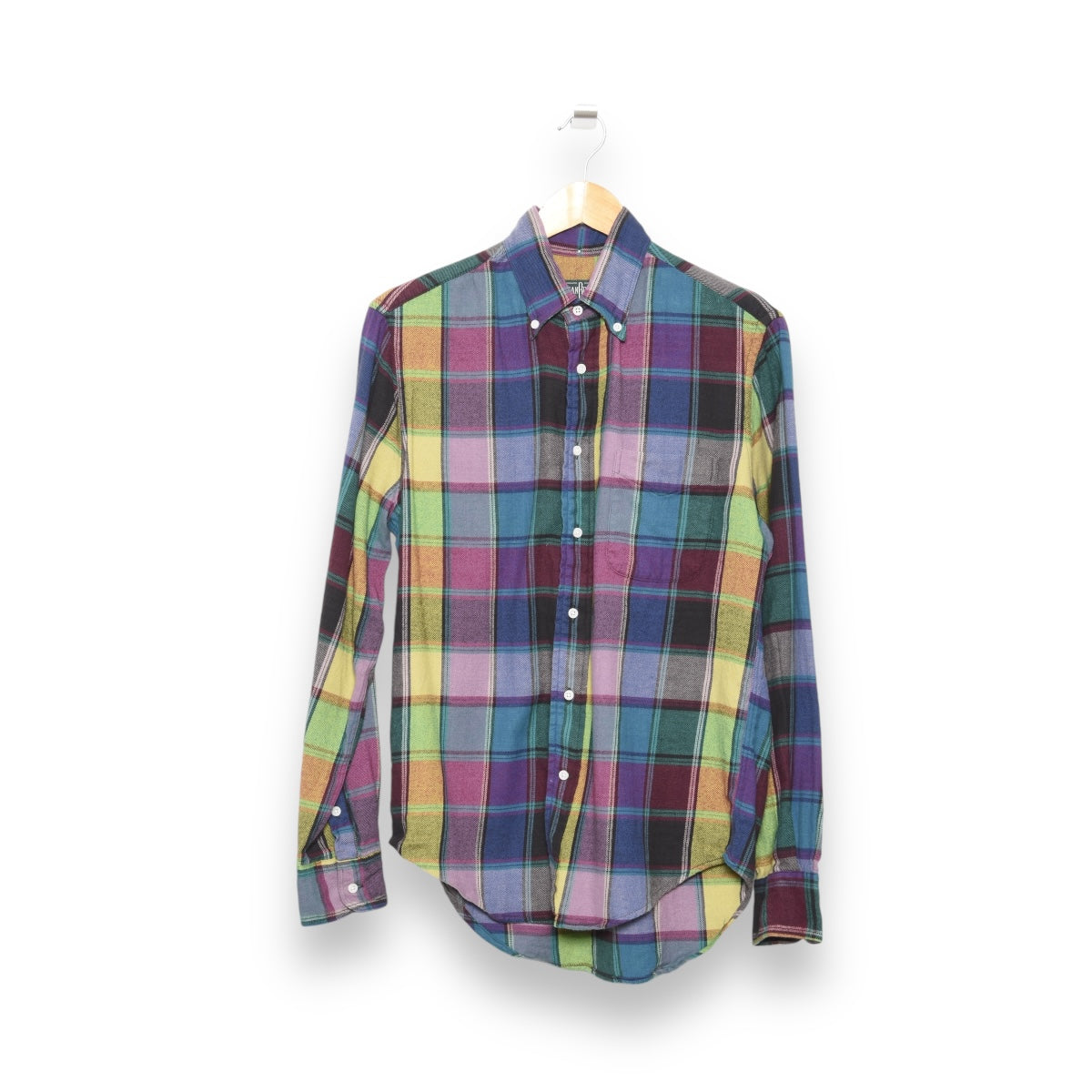 Gitman Brothers Vintage Multi-Colored Plaid Flannel