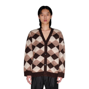 Won Hundred Edmonton Long Harlekin brown check