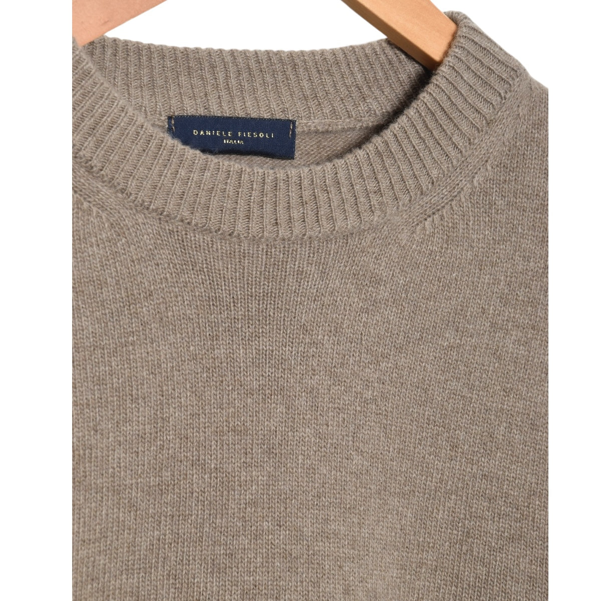 Daniele Fiesoli Cashmere Blend Crew DF 0067 natural