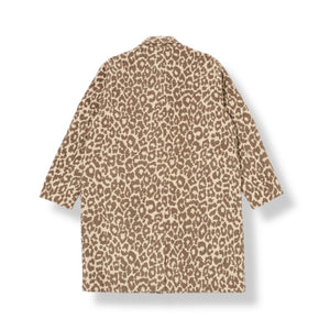 Universal Works Account Coat P31101 crazy leopard natural