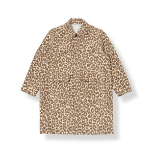 Universal Works Account Coat P31101 crazy leopard natural