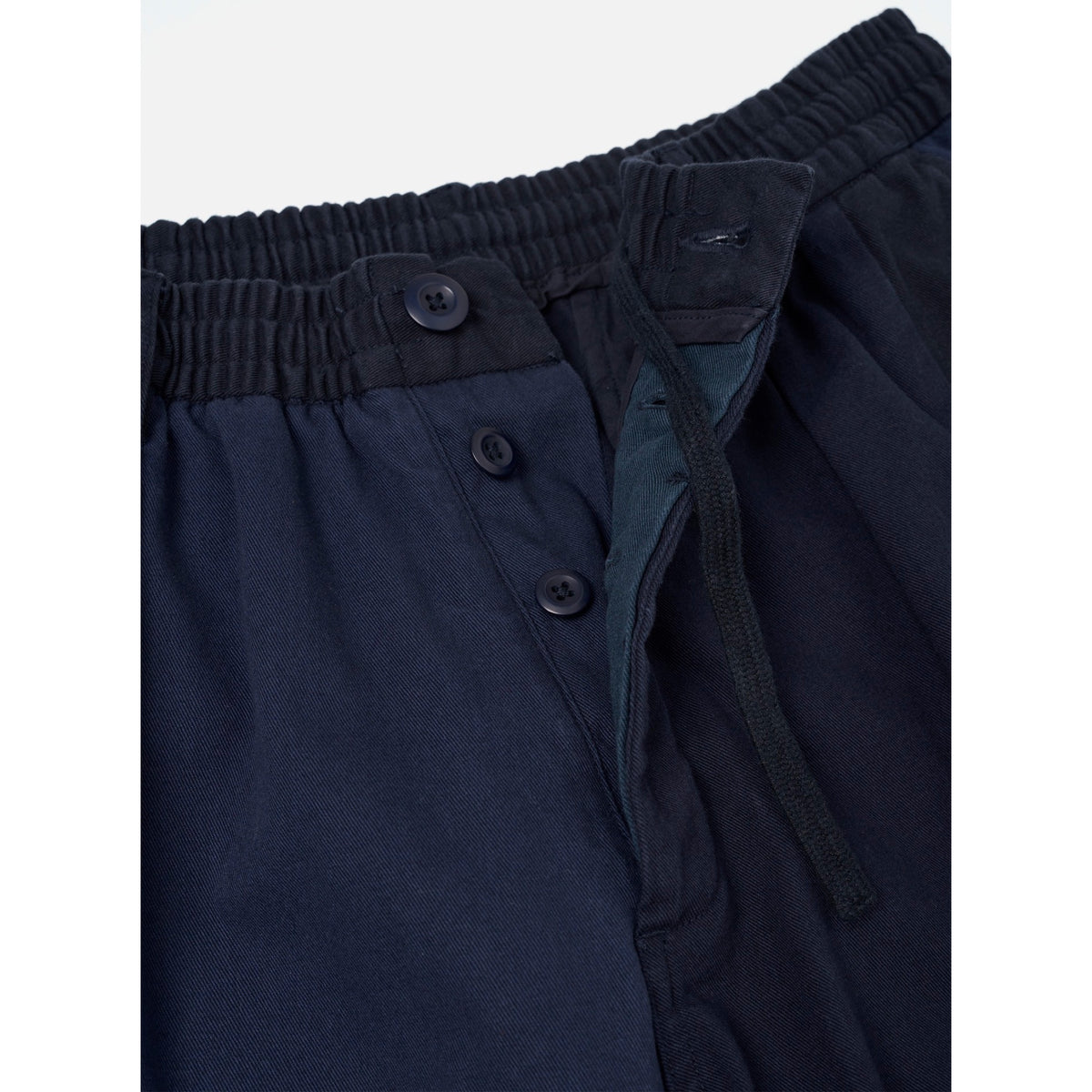 Universal Works Oxford Pant patchwork twill navy
