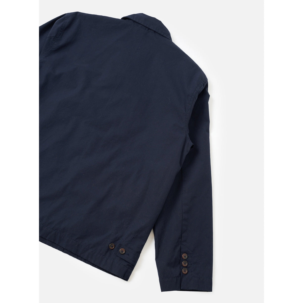 Universal Works Warmus Jacket micro canvas navy