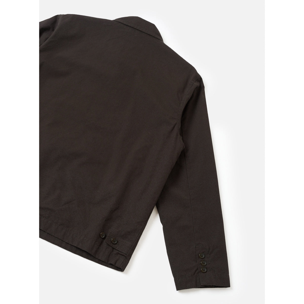 Universal Works Warmus Jacket micro canvas brown